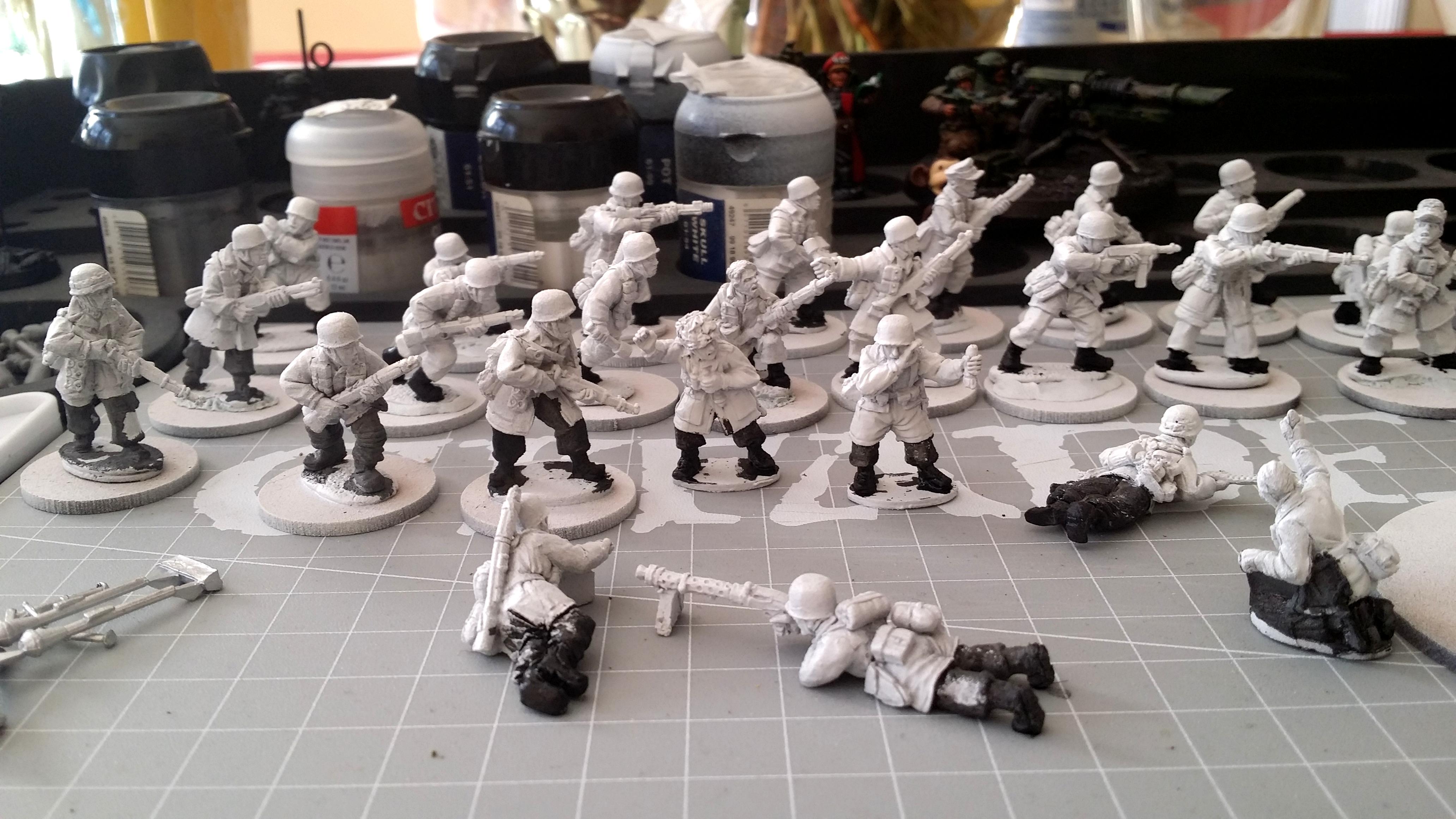 Bolt Action, Fallschirmjaeger, Germans, World War 2
