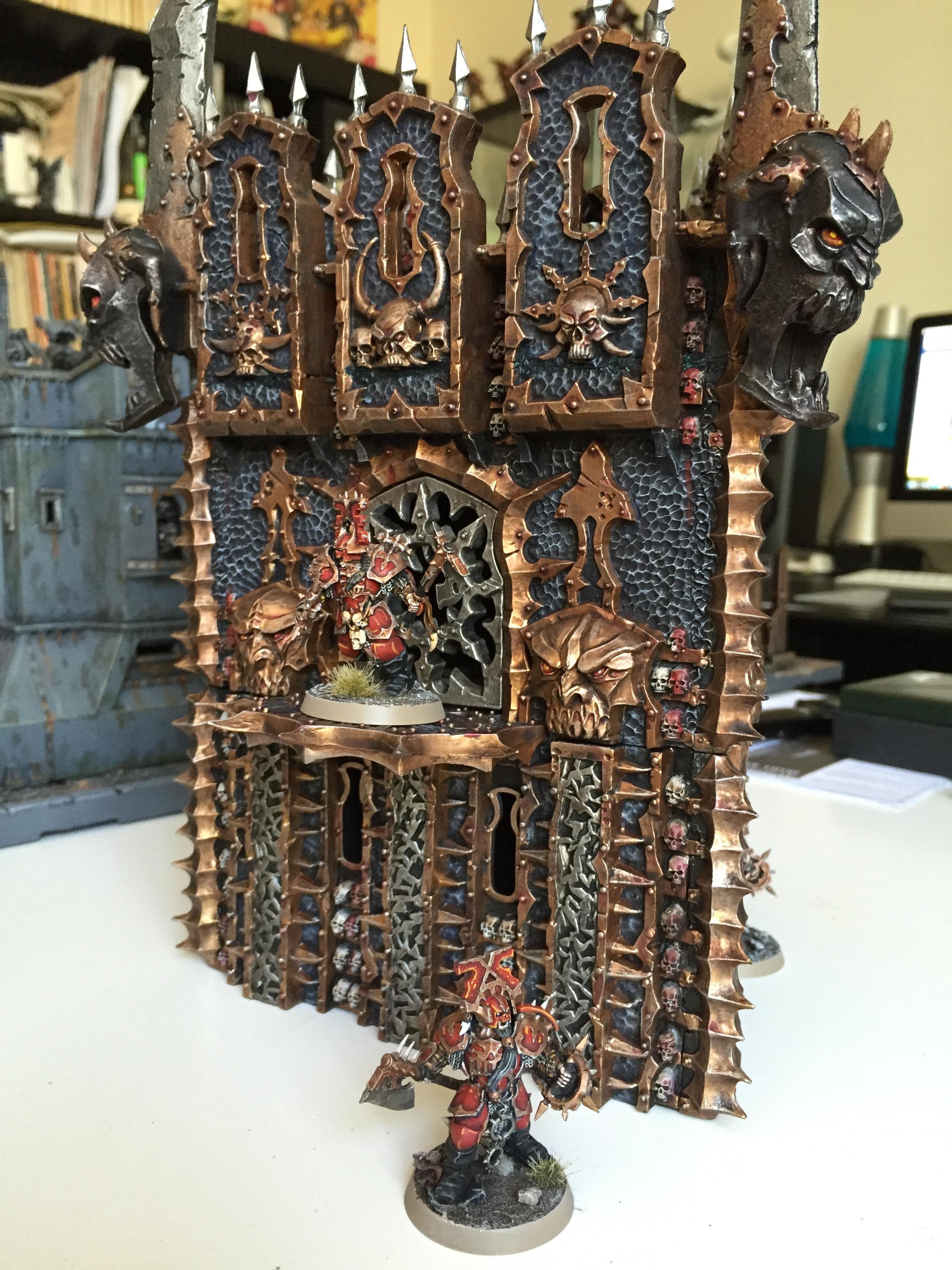 Age Of Sigmar, Khorne, Skull Keep, Terrain, Warhammer Fantasy