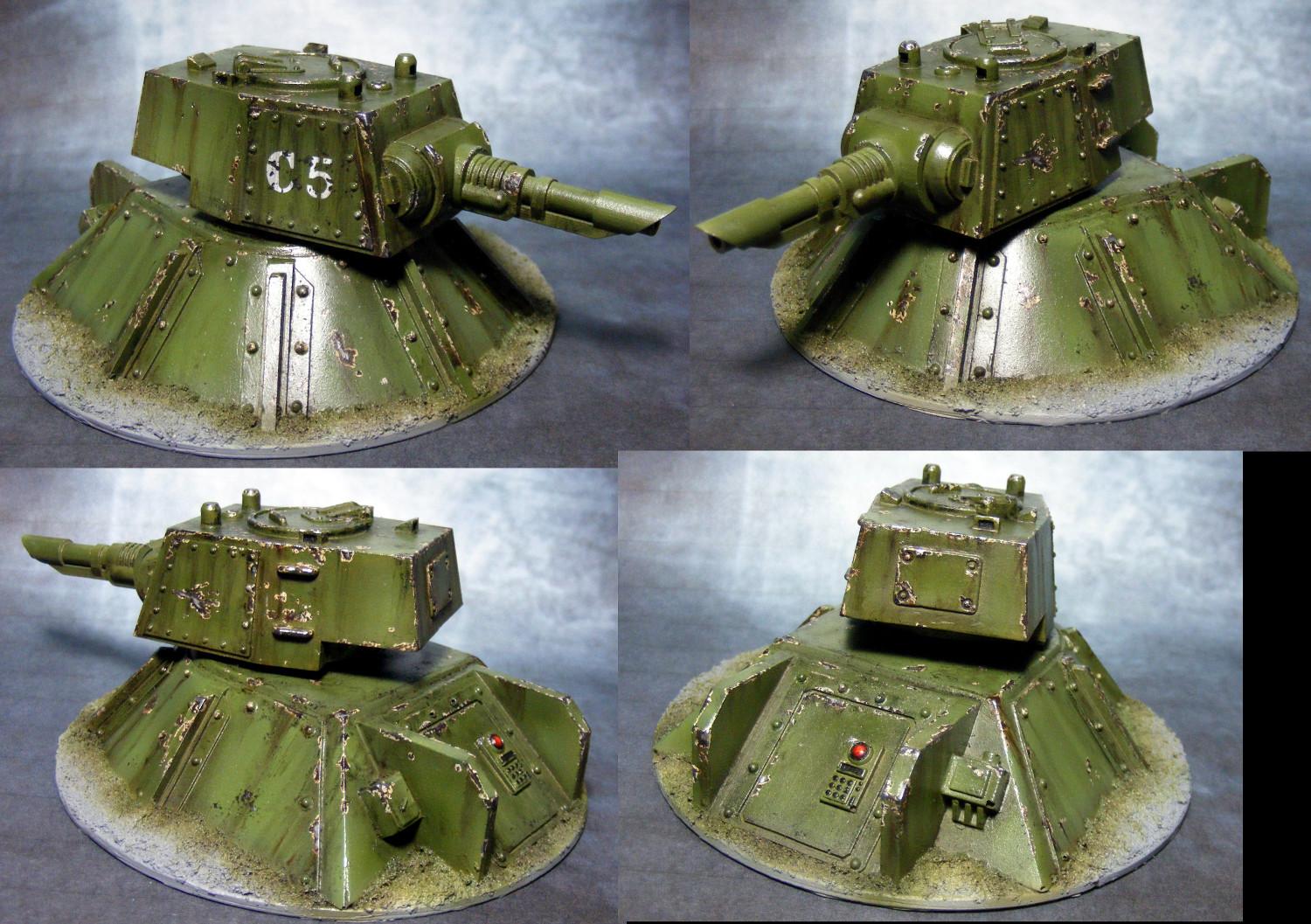 Turret 1 oiled up