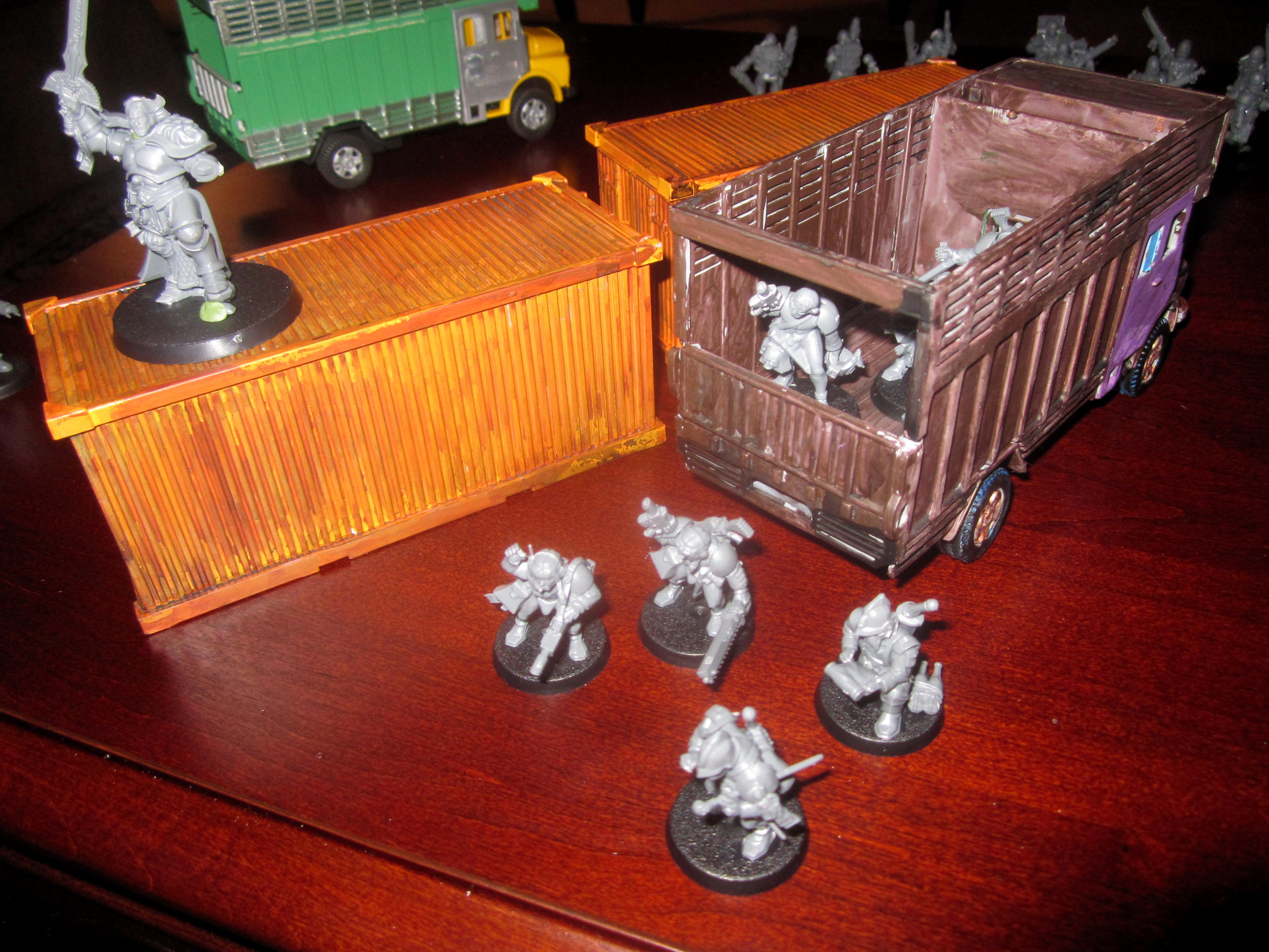 Adeptus Arbites, Civilian, Henchmen, Inquisition, Truck