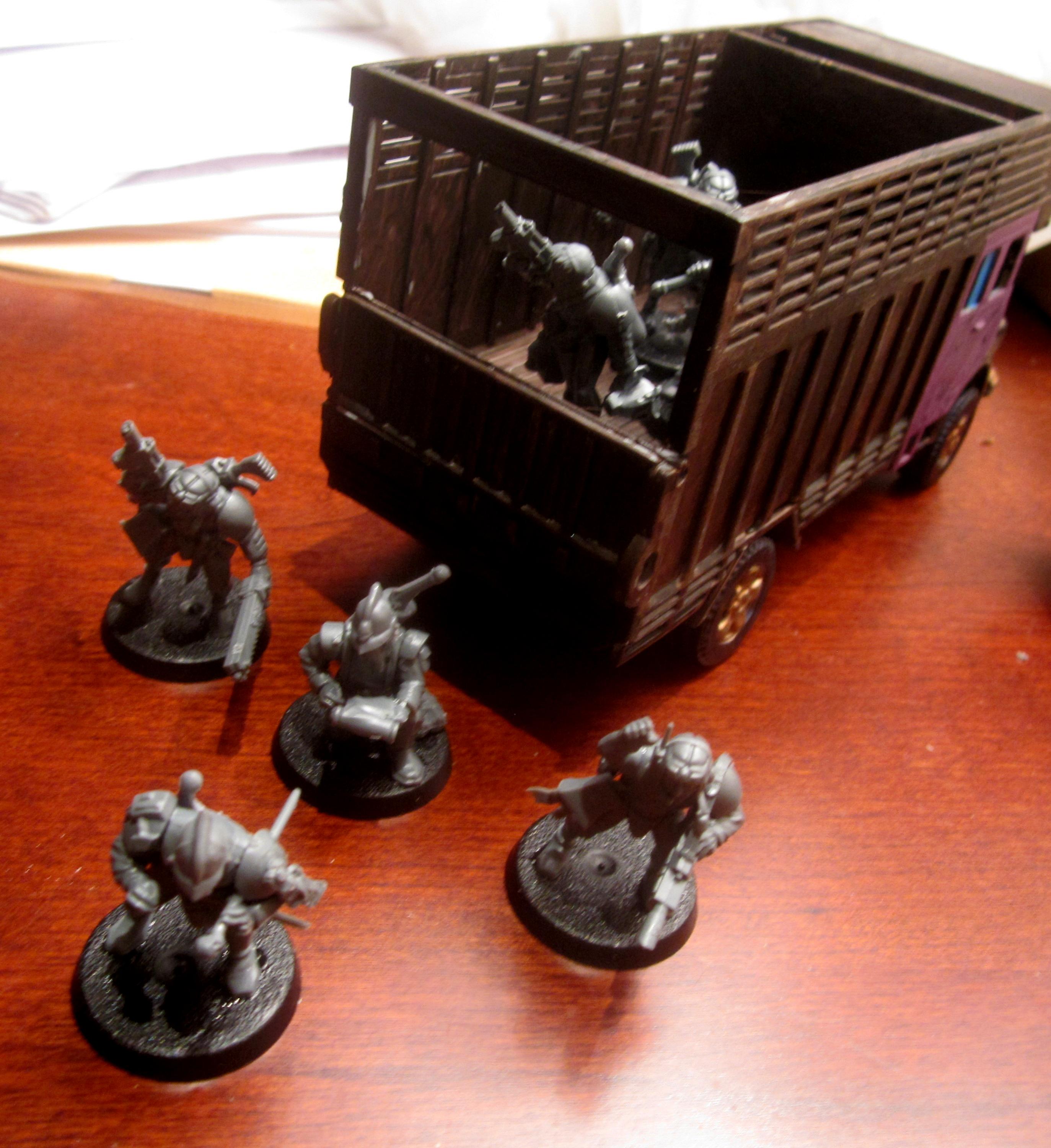Adeptus Arbites, Civilian, Henchmen, Inquisition, Truck