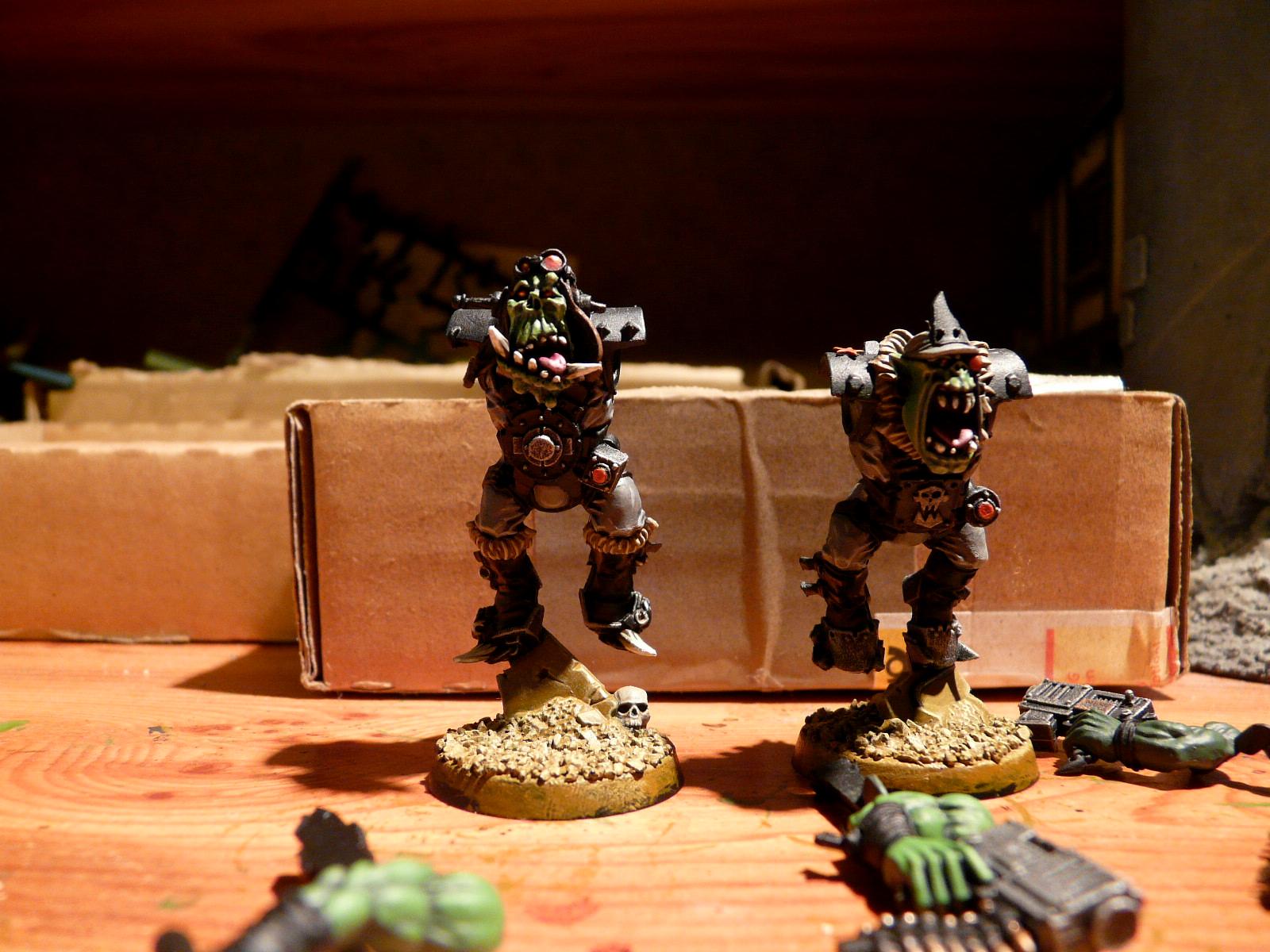Blood Axe, Kromlech, Mental, Orks, Stormboyz