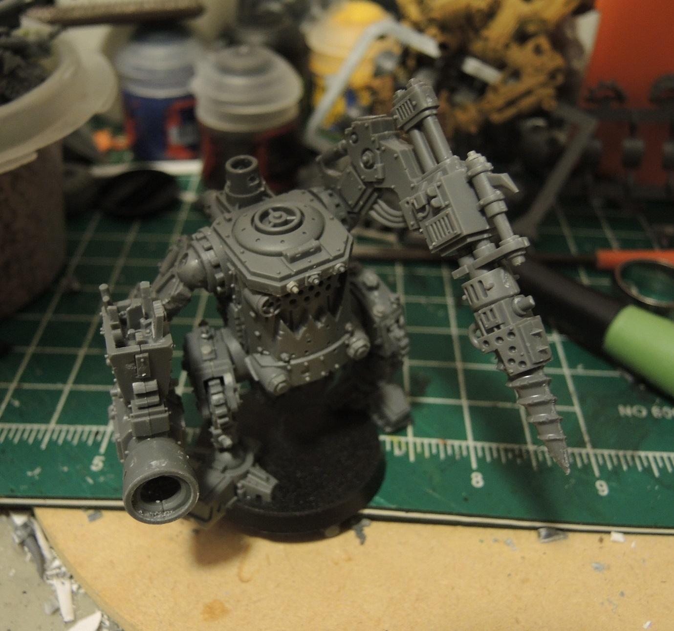 Badmoons, Boy, Boys, Conversion, Deathskulls, Grotzooka, Hordes, Killa Kan, Mobs, Orks, Waaazag, Warhammer 40,000, Work In Progress