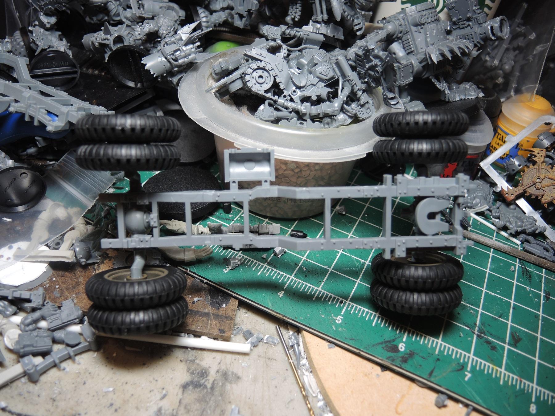 Badmoons, Boy, Boys, Conversion, Deathskulls, Grotzooka, Hordes, Killa Kan, Mobs, Orks, Trukk, Waaazag, Warhammer 40,000, Work In Progress