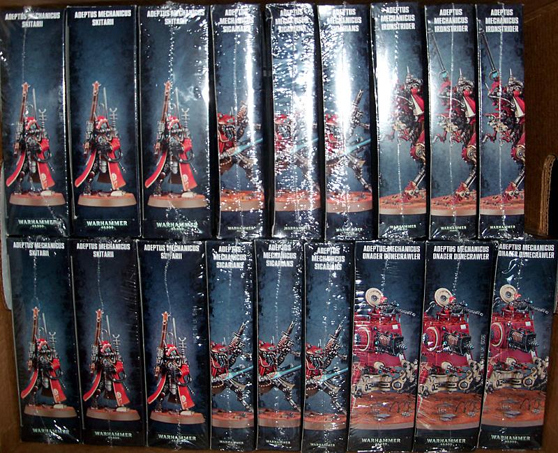 Skitarii, War Cohort 2605 models
