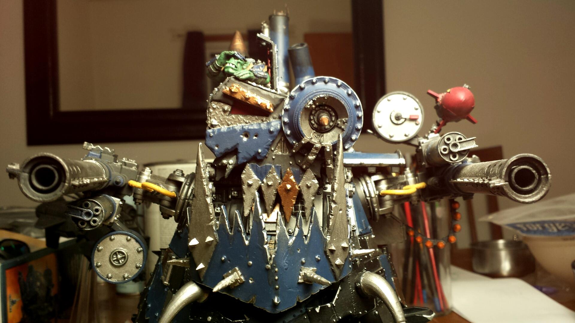 Big Gunz, Forge World, Orks, Stompa, Super-heavy, Waaagh!, Walker, Warboss