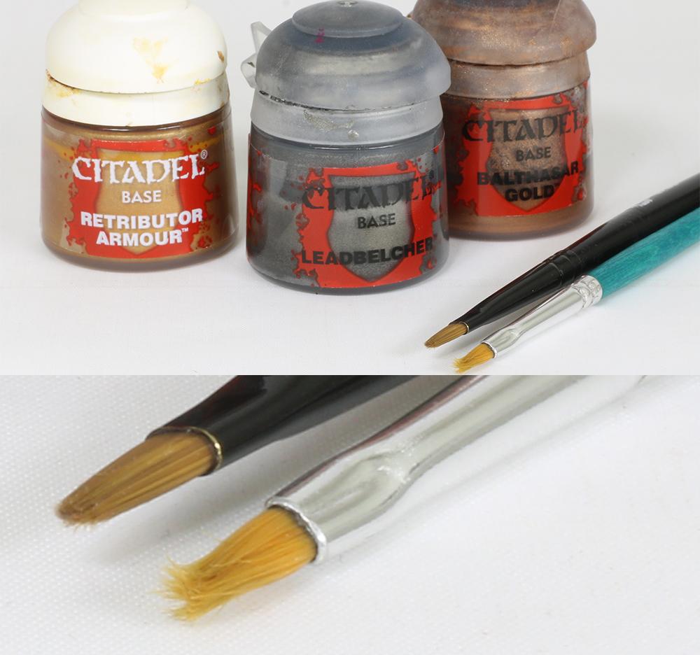 Brushes used for Metallics