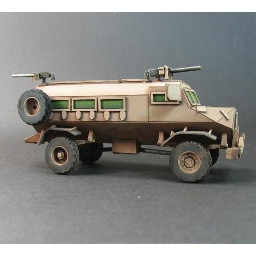 Apc, Armored Car, Cardstock, Civilian, Laser Cut Card, Mrap, South Africa, Truck