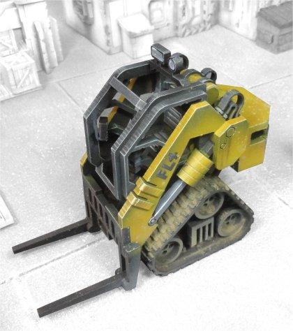Civilian, Forklift, Mdf, Truck