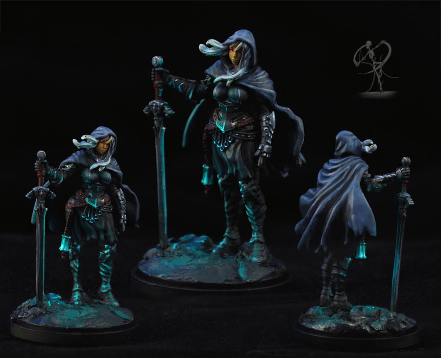 Kingdom Death, Monster, Non-Metallic Metal, Object Source Lighting