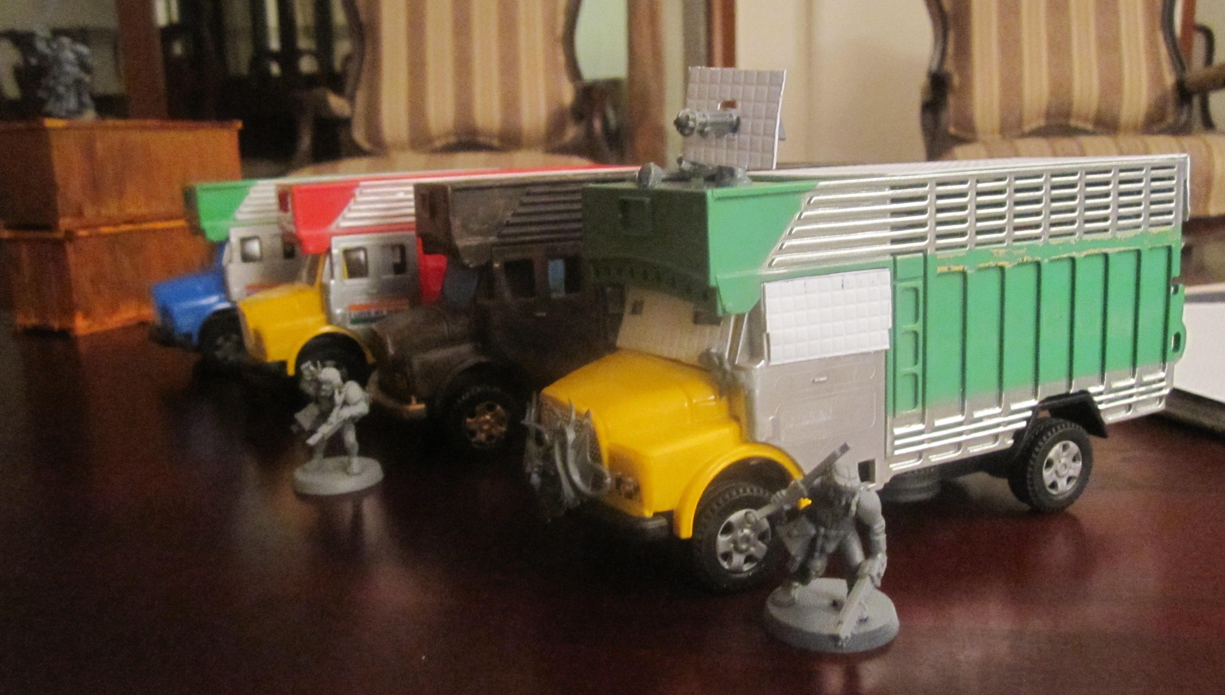 Civilian, India, Truck