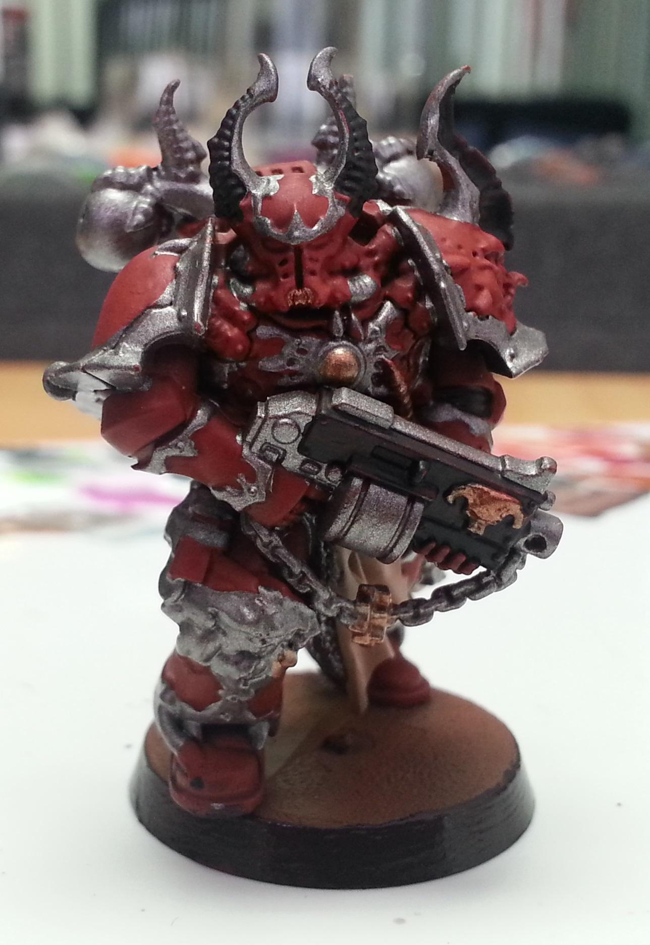 Chaos Marine WIP 3
