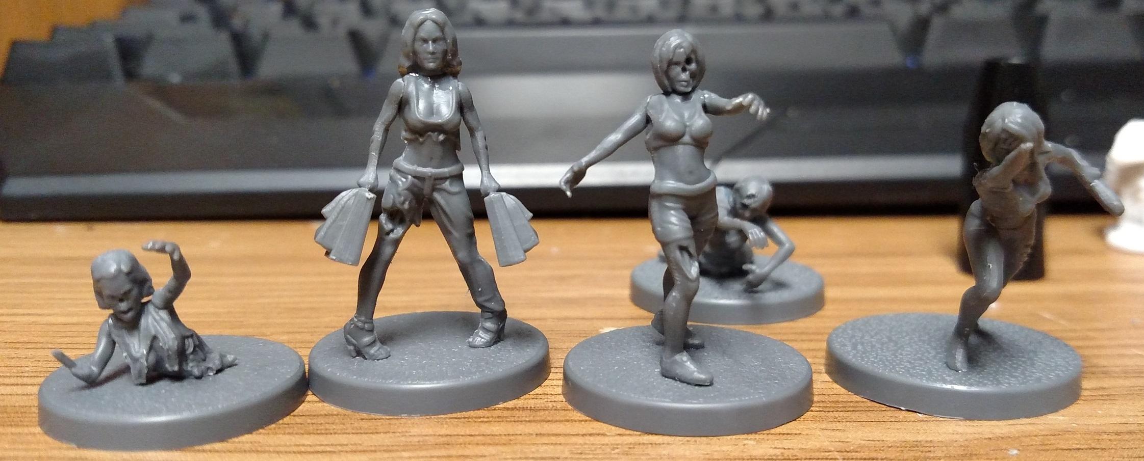 Female, Wargames Factory, Zombie
