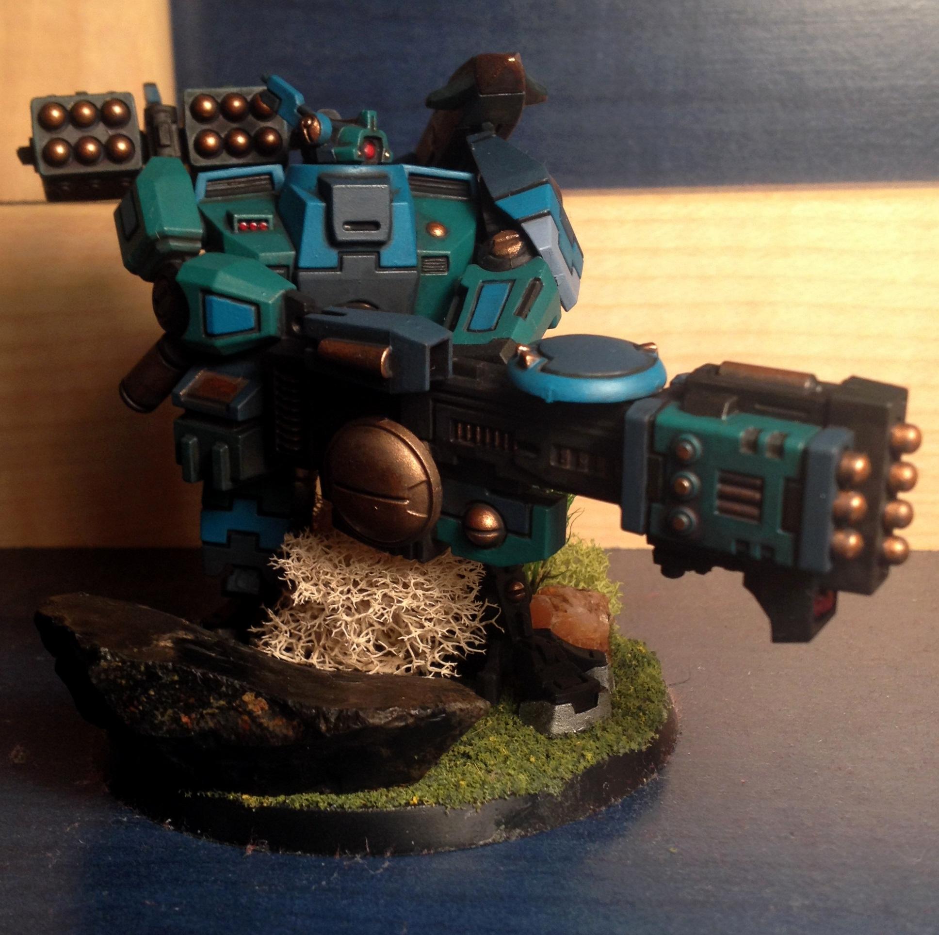 Battlesuit, Broadsides, Tau, Warhammer 40,000