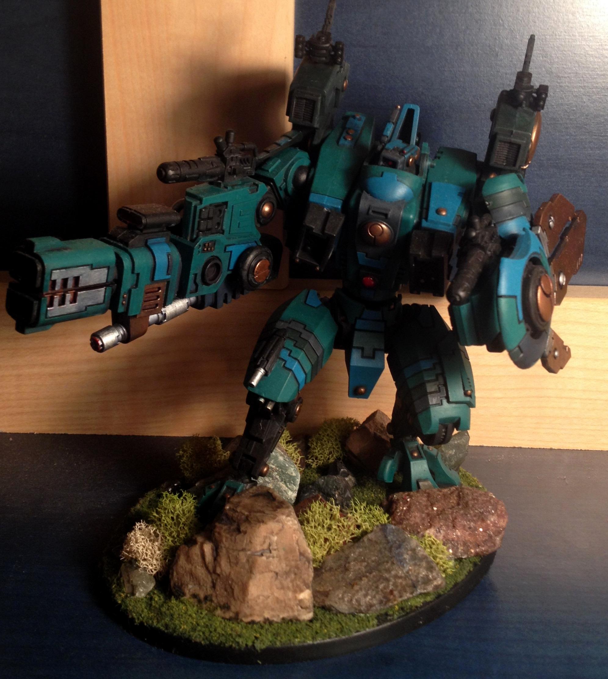 Mech, Riptide, Tau, Warhammer 40,000