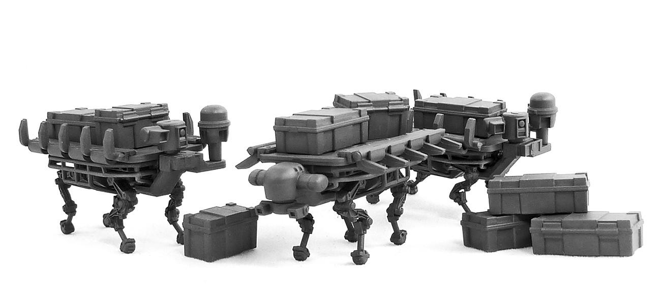 Cargo, Cart, Dreamforge, Mule, Robot
