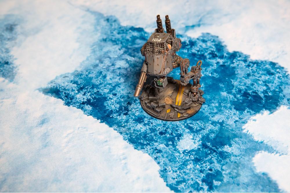 Miniature, Senteniel, Terrain, Warhammer Fantasy, Winter Battle Board