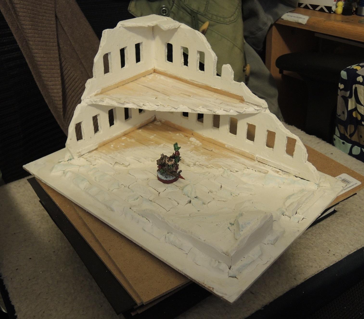 Commission, Commissioned, Game Table, Infinity, Ruins, Scratch Build, Terrain, Waaazag, Warhammer 40,000, Work In Progress