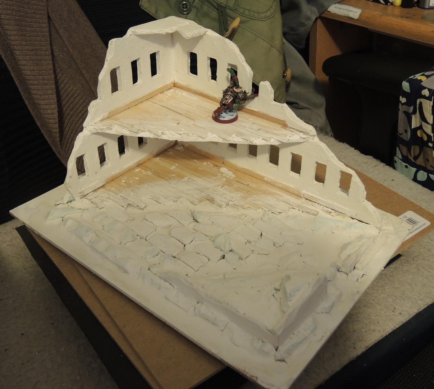 Commission, Commissioned, Game Table, Infinity, Ruins, Scratch Build, Terrain, Waaazag, Warhammer 40,000, Work In Progress