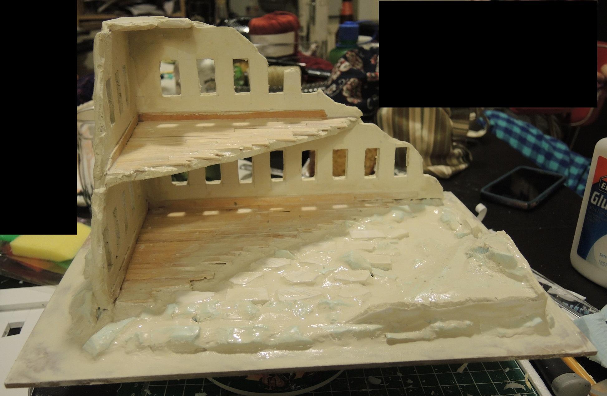 Commission, Commissioned, Game Table, Infinity, Ruins, Scratch Build, Terrain, Waaazag, Warhammer 40,000, Work In Progress