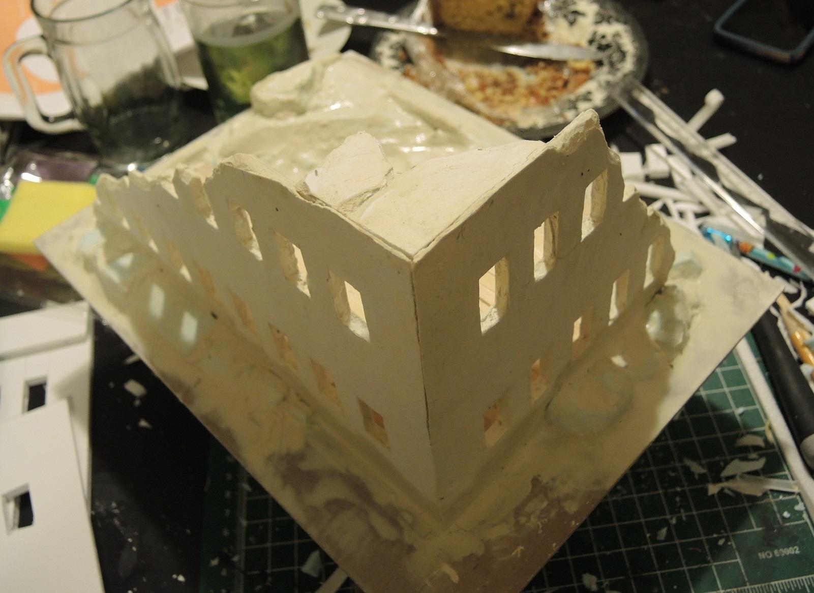 Commission, Commissioned, Game Table, Infinity, Ruins, Scratch Build, Terrain, Waaazag, Warhammer 40,000, Work In Progress