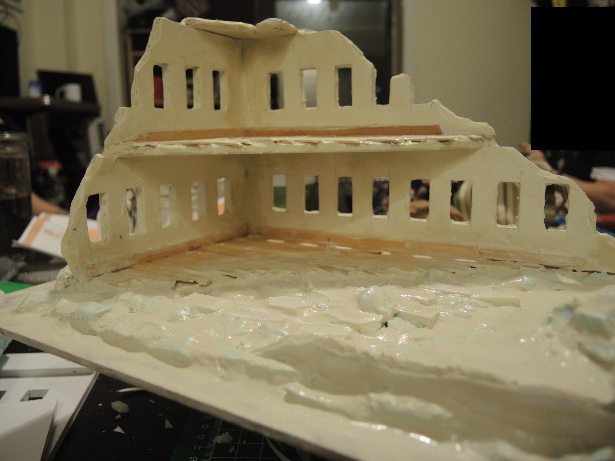 Commission, Commissioned, Game Table, Infinity, Ruins, Scratch Build, Terrain, Waaazag, Warhammer 40,000, Work In Progress