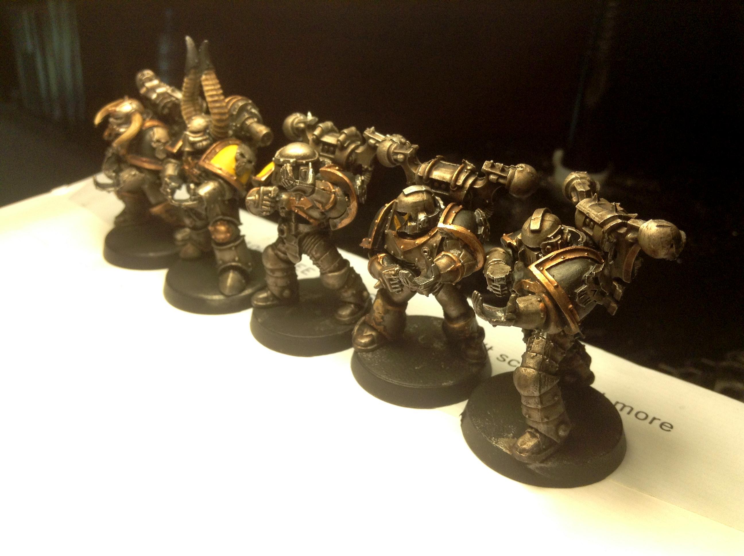 Chaos, Chaos Space Marines, Iron Warriors, Squad, Warhammer 40,000
