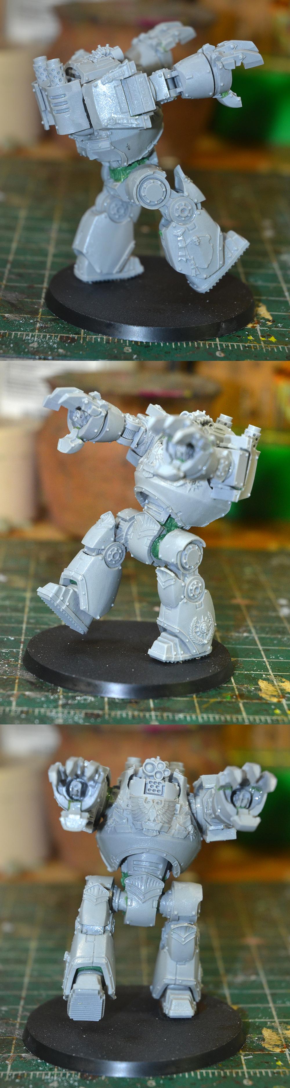 30k, Build, Contemptor, Frankenstein's Monster, Halloween, Warhammer 40,000, Work In Progress
