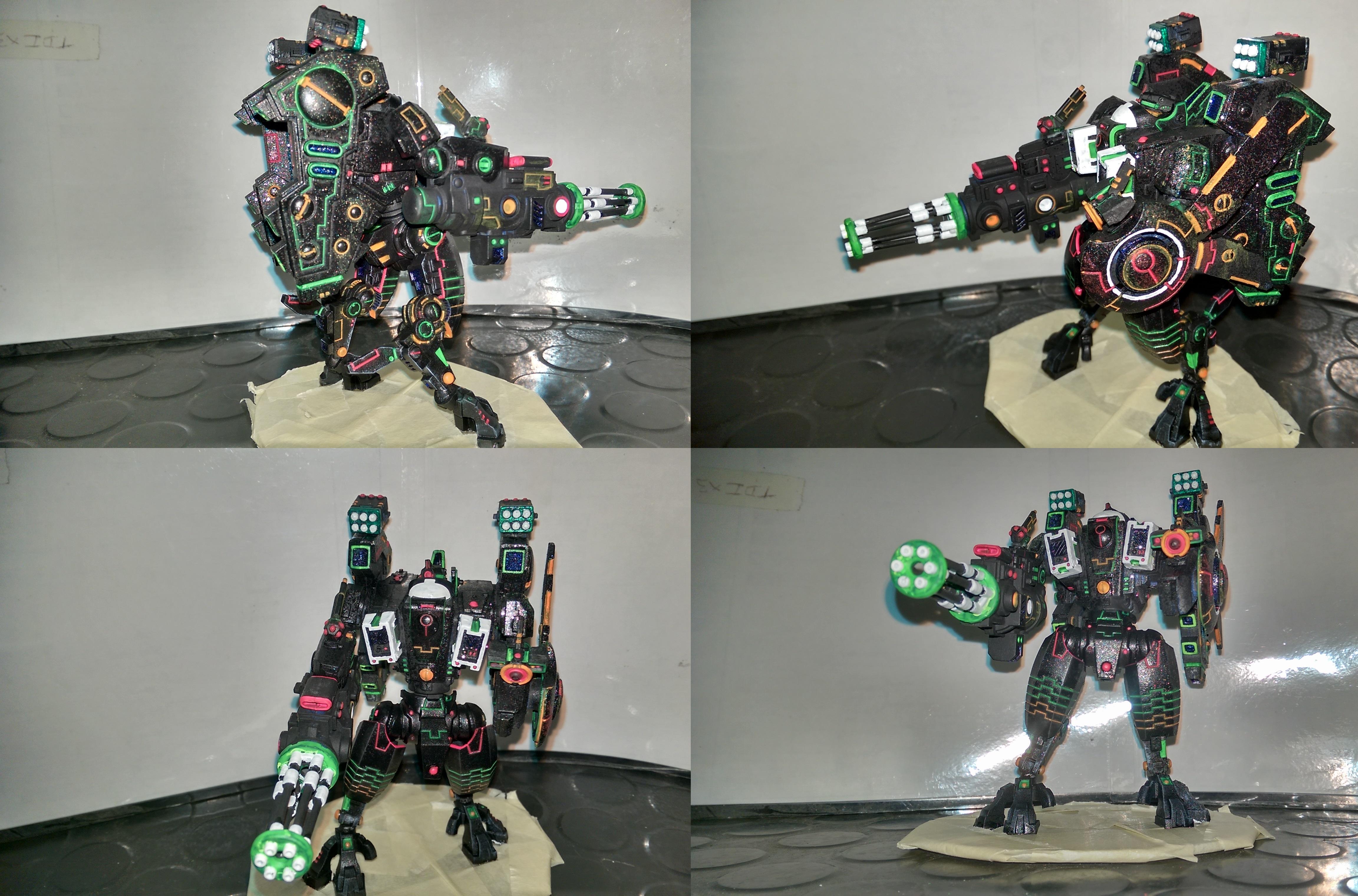Army, Forge World, Neon, Tau, Tron