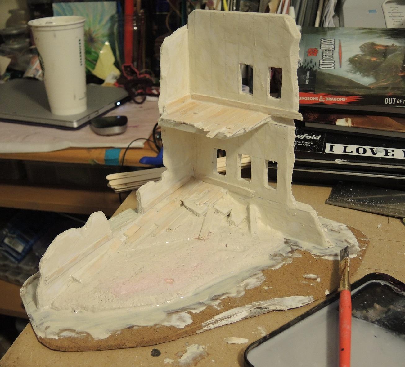 Commission, Commissioned, Game Table, Infinity, Ruins, Scratch Build, Terrain, Waaazag, Warhammer 40,000, Work In Progress