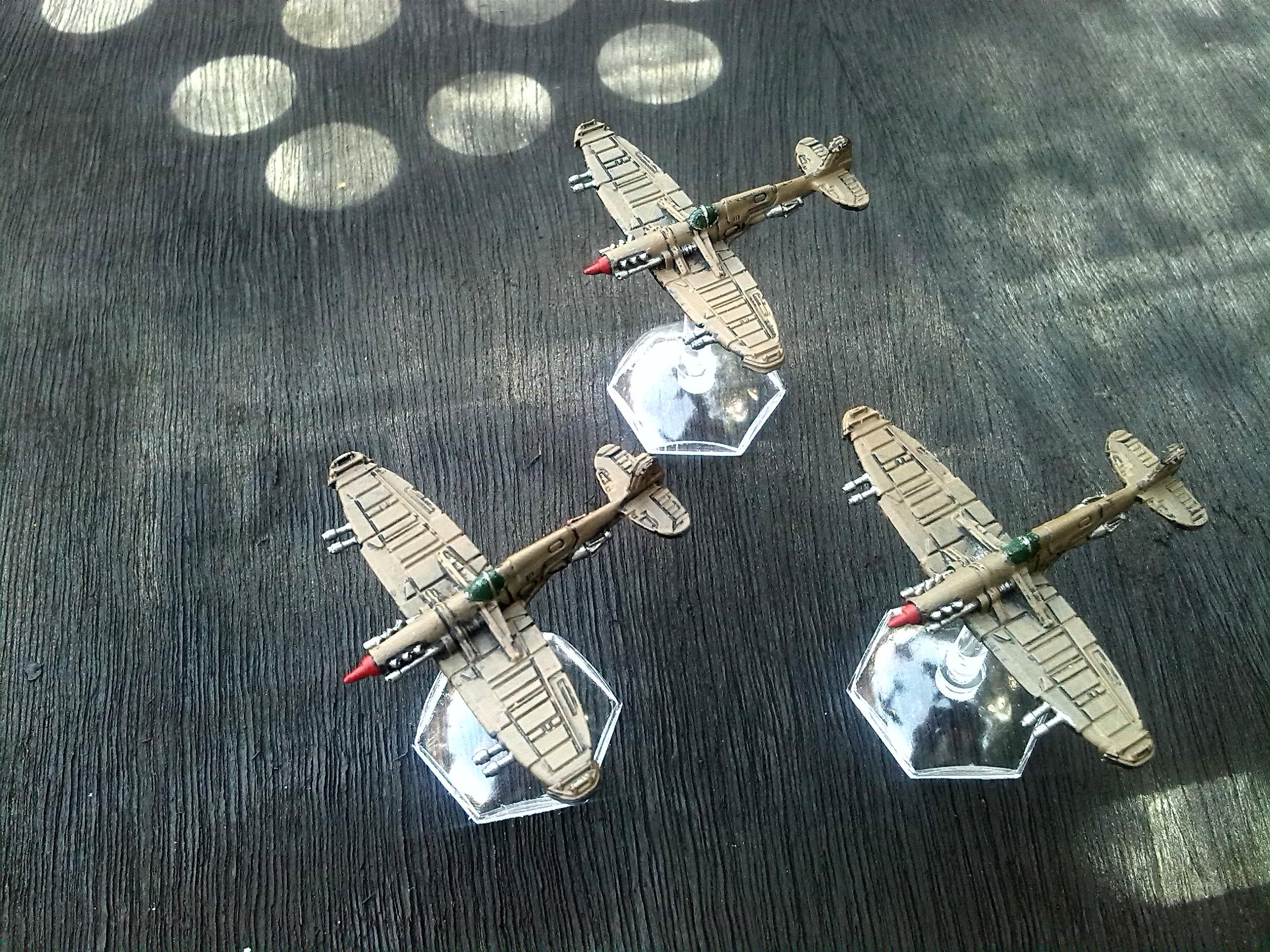 6mm, Aircraft, Novan, Painted, Spitfire, Troublemaker