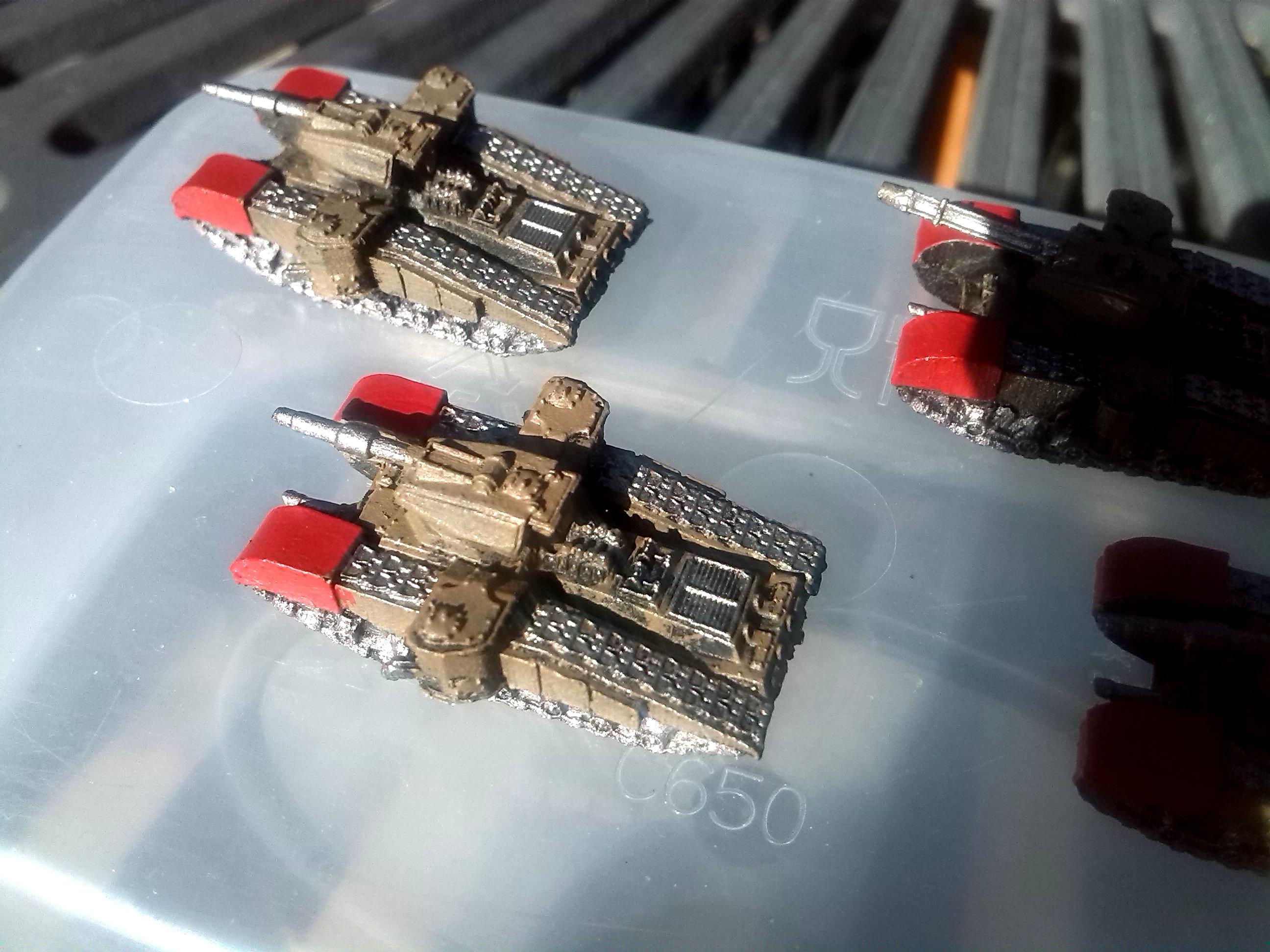 6mm, Churchillian, Painted, Tank, Troublemaker Games