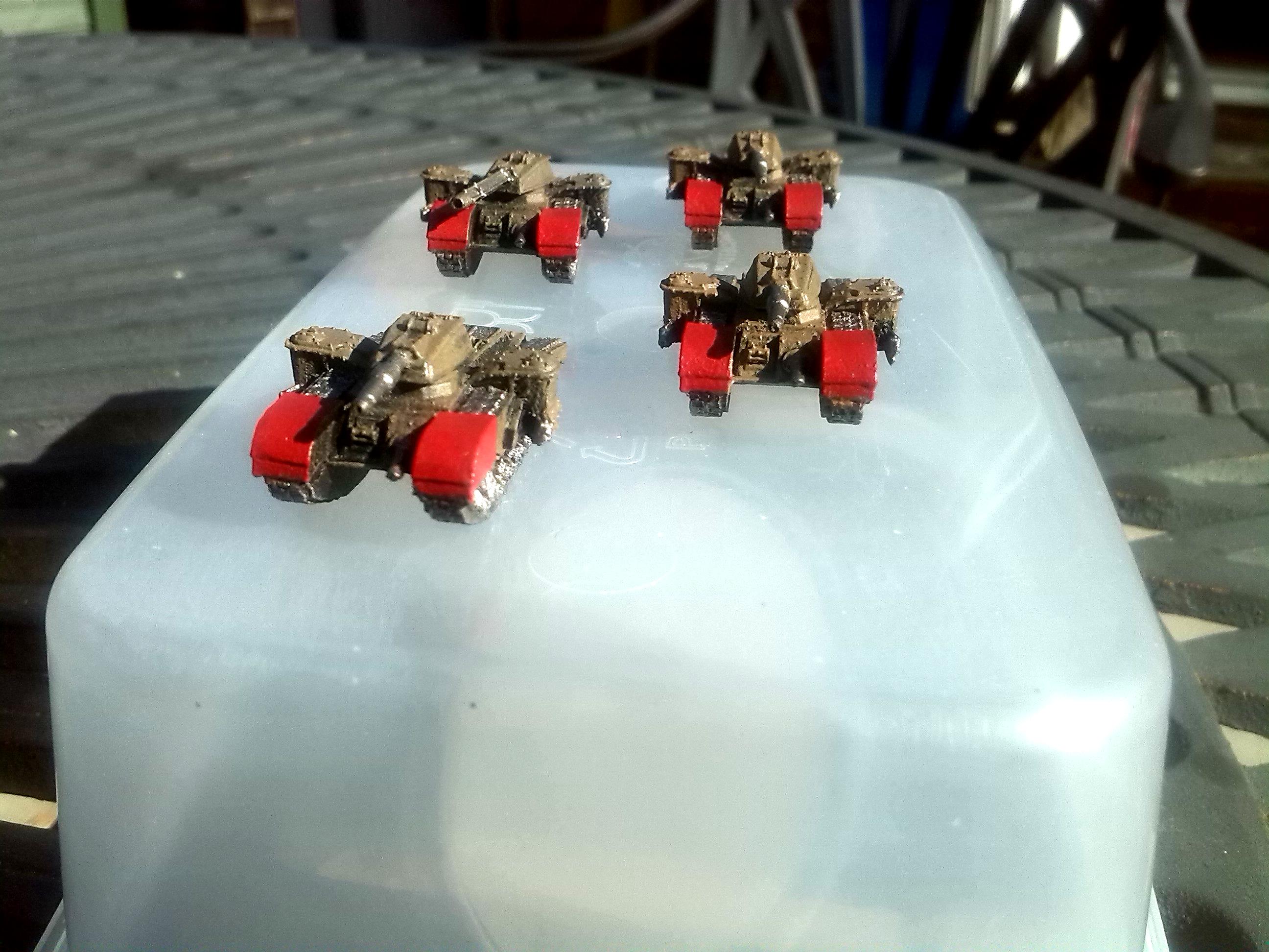 6mm, Churchillian, Painted, Tank, Troublemaker Games