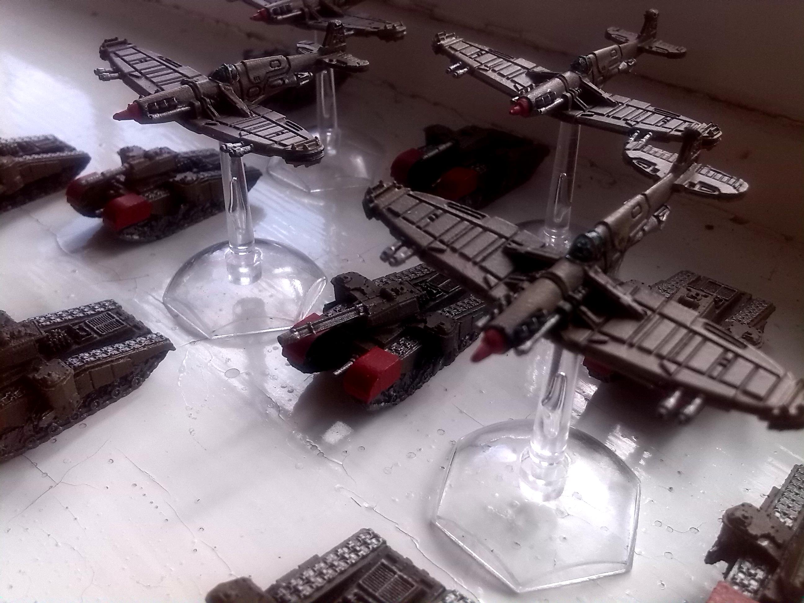 6mm, Aircraft, Churchillian, Novan Spitfires, Painted, Tank, Troublemaker Games