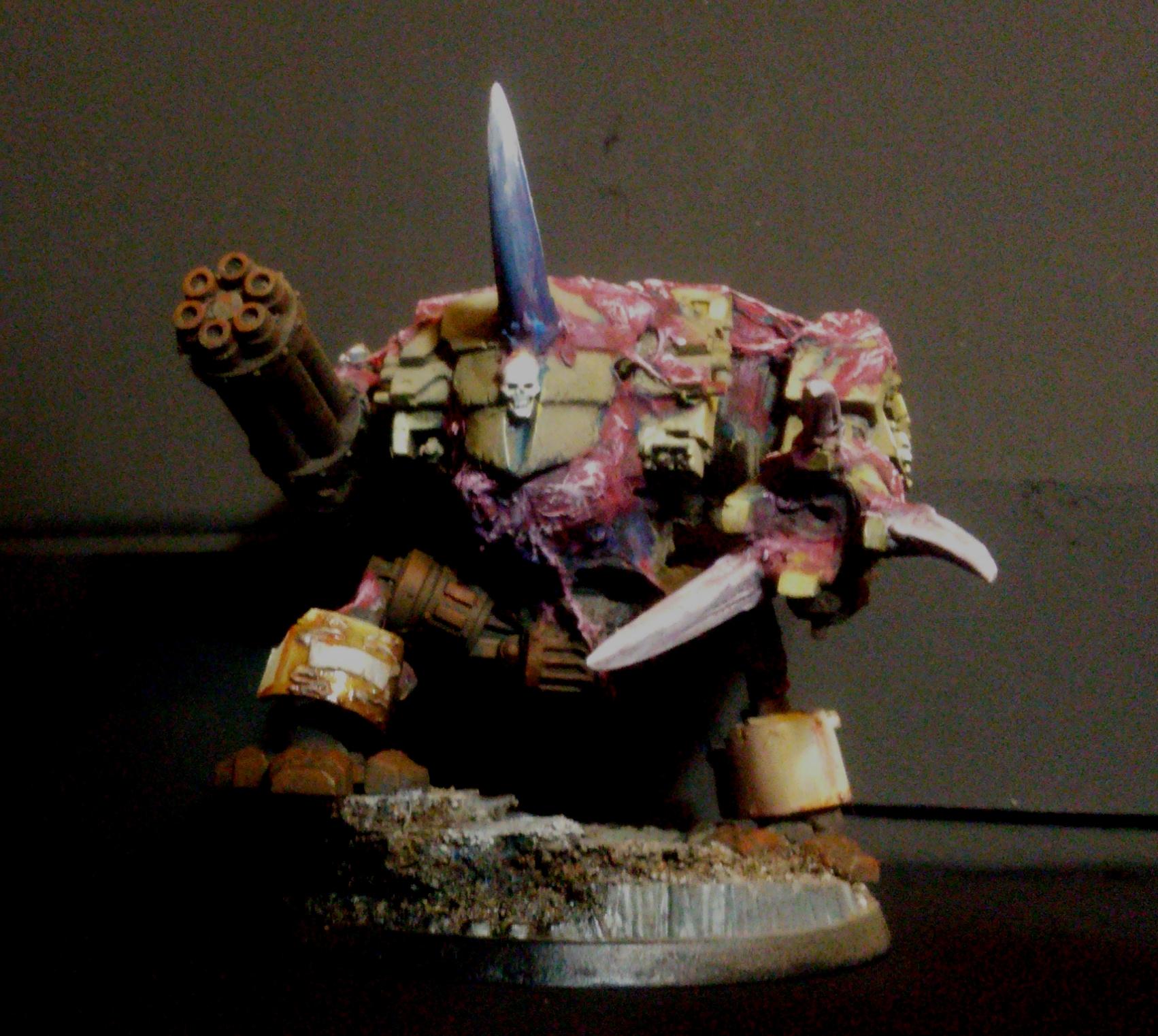 Chaos, Conversion, Dreadnought, Nurgle, Work In Progress
