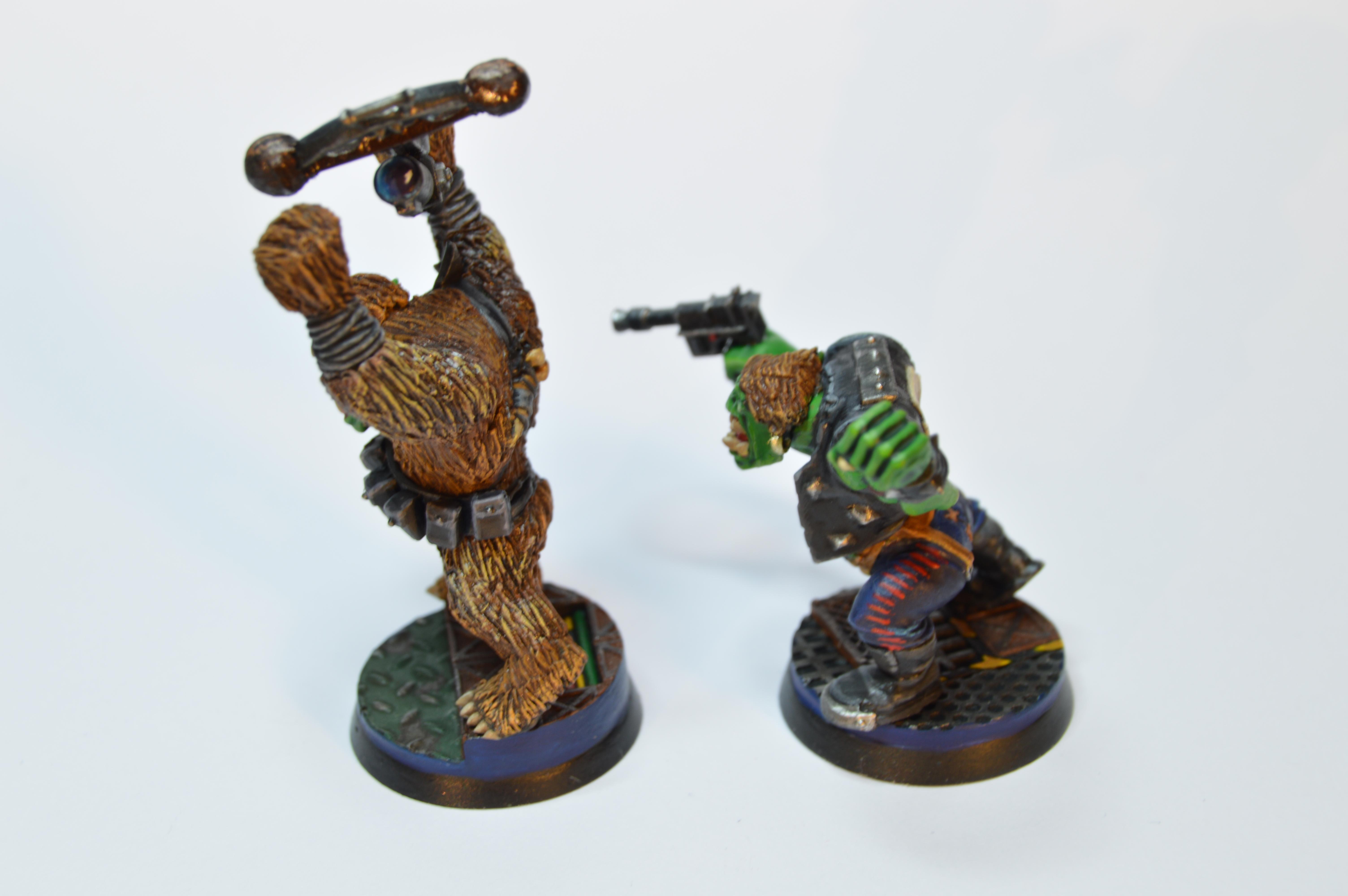 Chewbacca, Han Solo, Orks, Star Wars