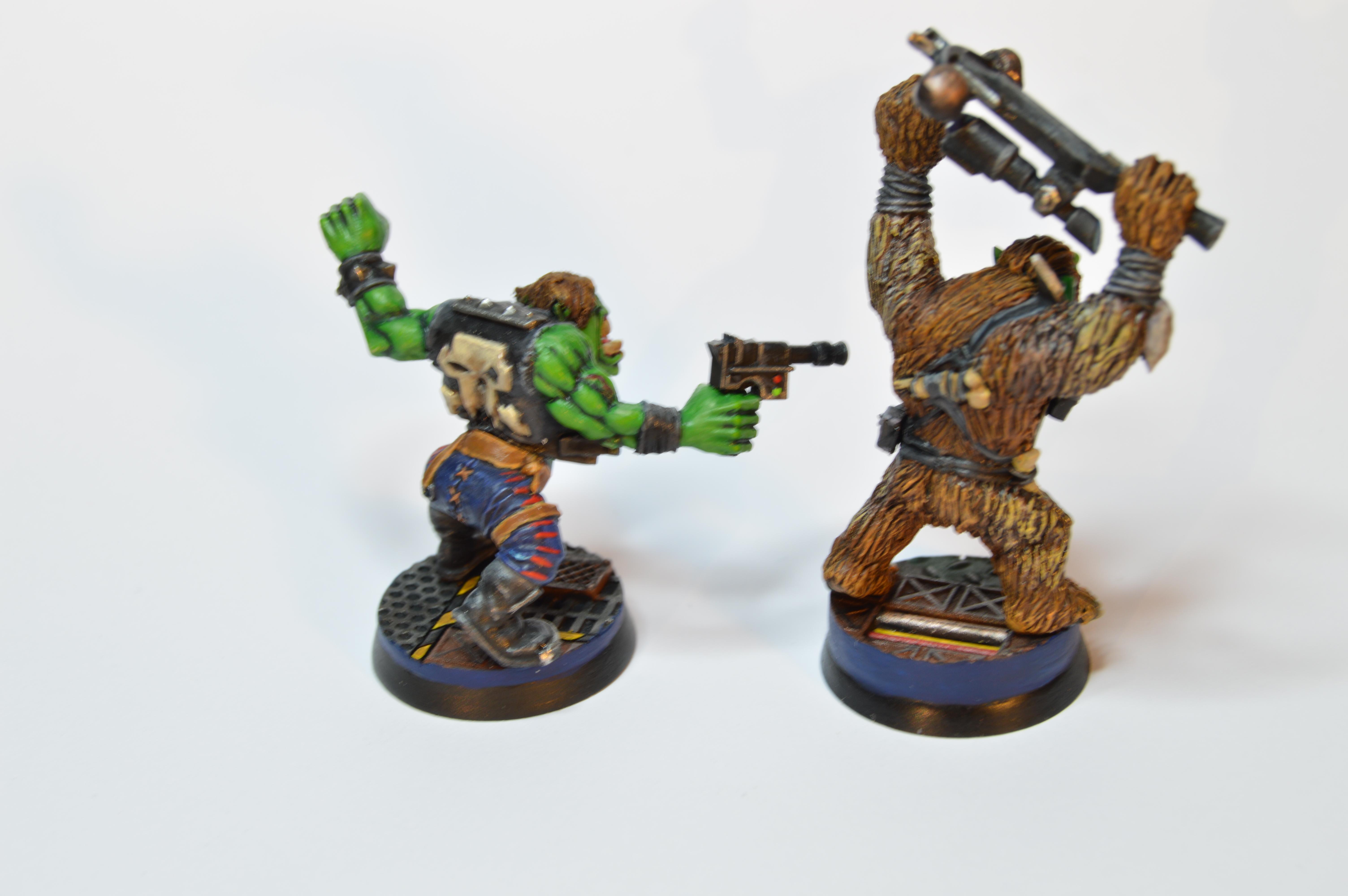 Chewbacca, Han Solo, Orks, Star Wars