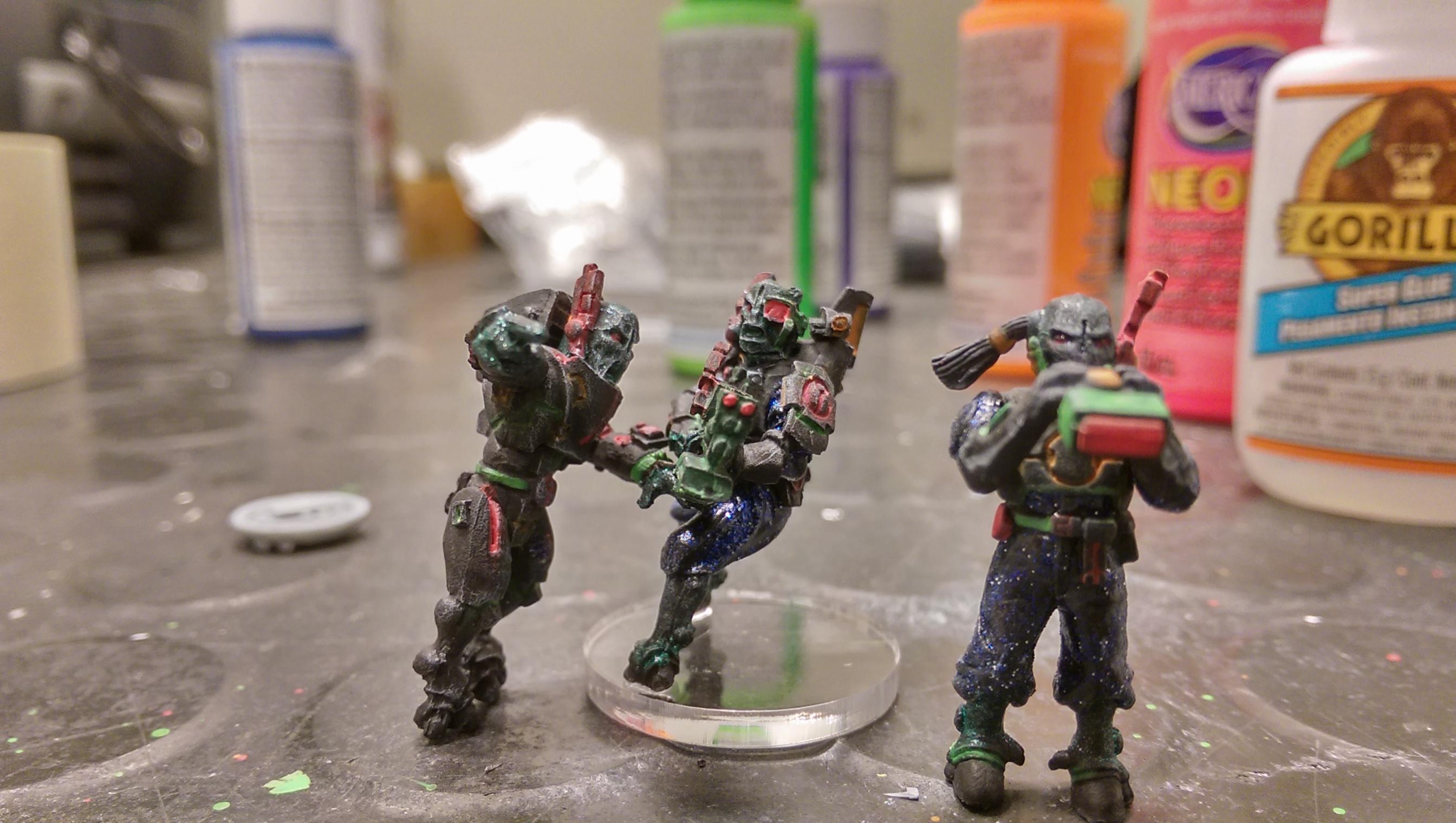 Army, Forge World, Neon, Tau, Tron