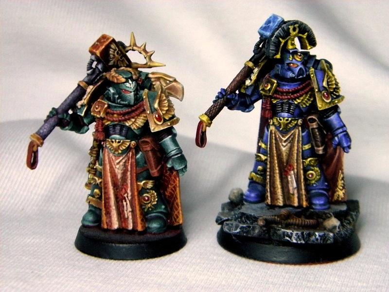 Captains, Non-Metallic Metal, Space Marines