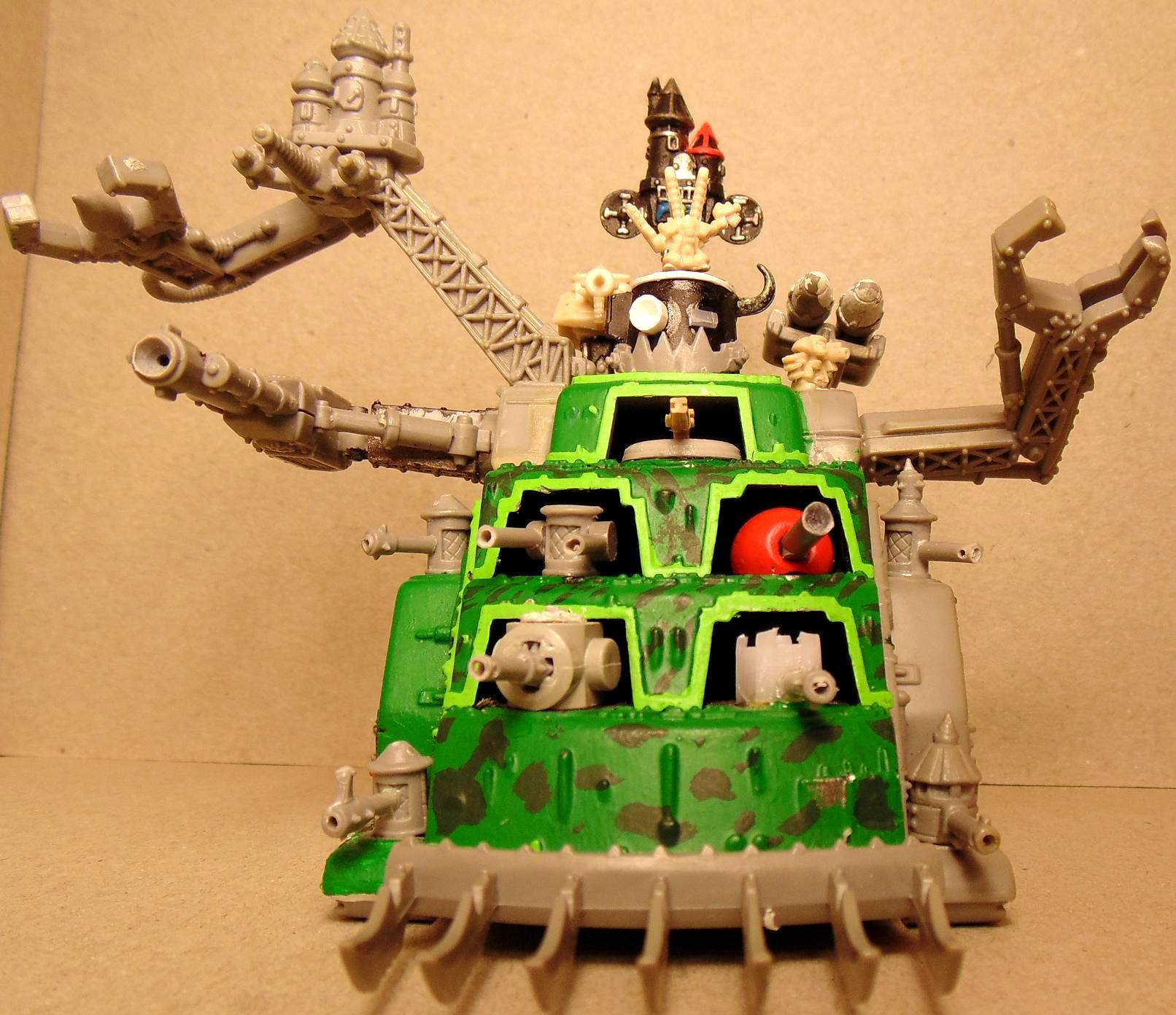 6mm, Army, Big, Conversion, Epic, Gargant, Green, Megagargant, Mob, Nob, Oldhammer, Orks, Scratch, Scratch Build, Stampfa, Stompa, Superstompa, Titan, Waaagh, Warhammer 40,000