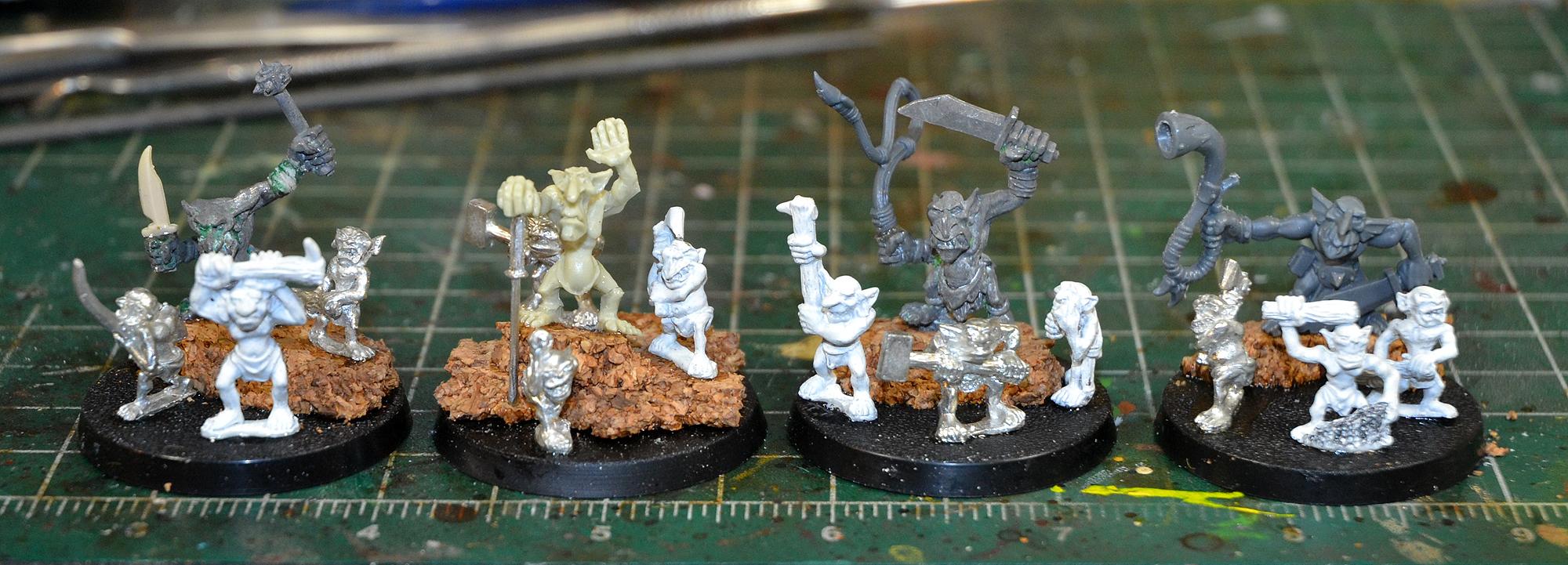 Alternate Models, Chaos, Nurglings, Warhammer 40,000, Work In Progress