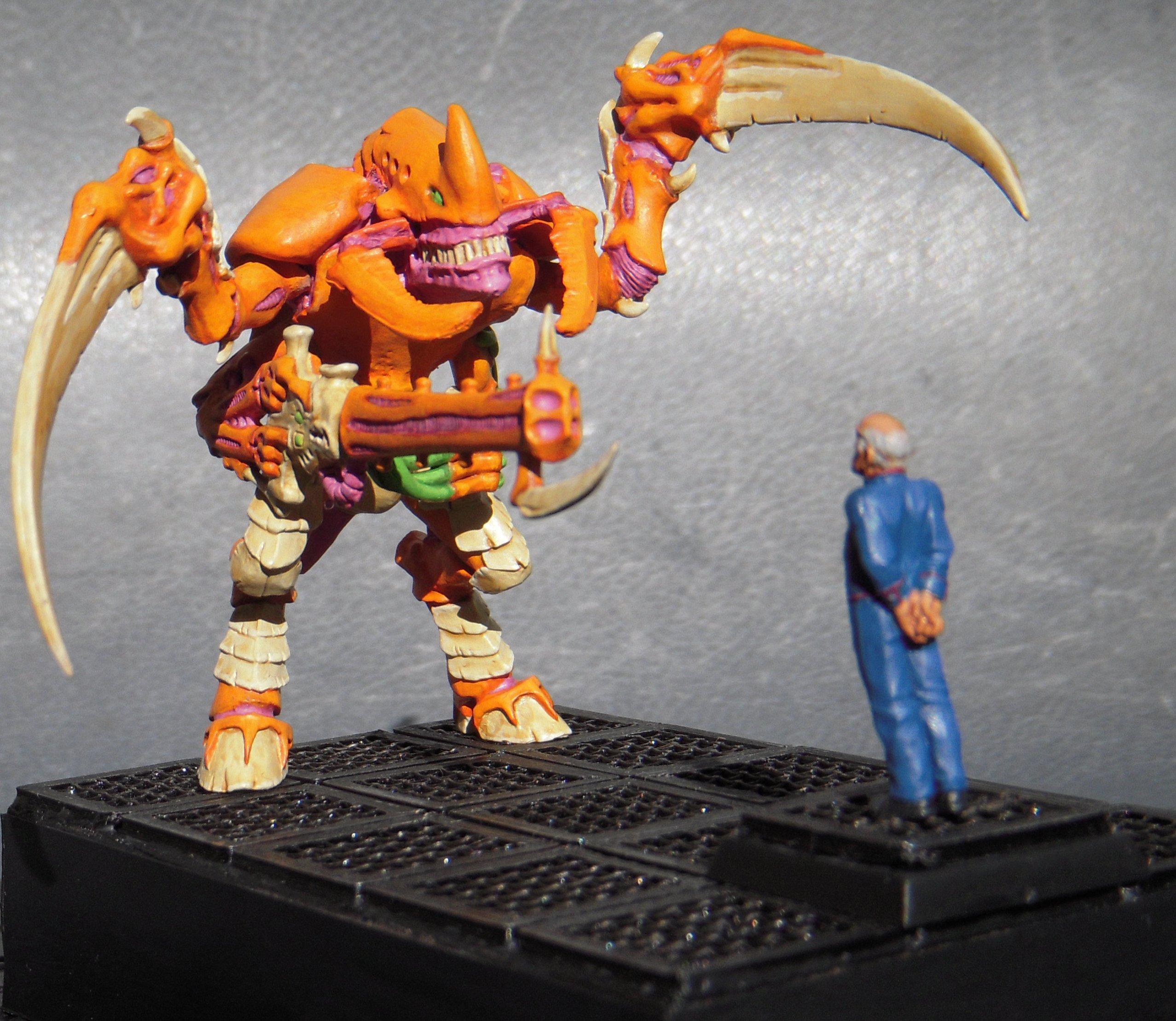 3rd Edition, Battlestar, Carnifex, Challenge, Colonel, Galactica, Monthly, Never Tell Me The Odds, Painting, Tigh, Tyranids, Unofficial, Warhammer 40,000, Warhammer Fantasy