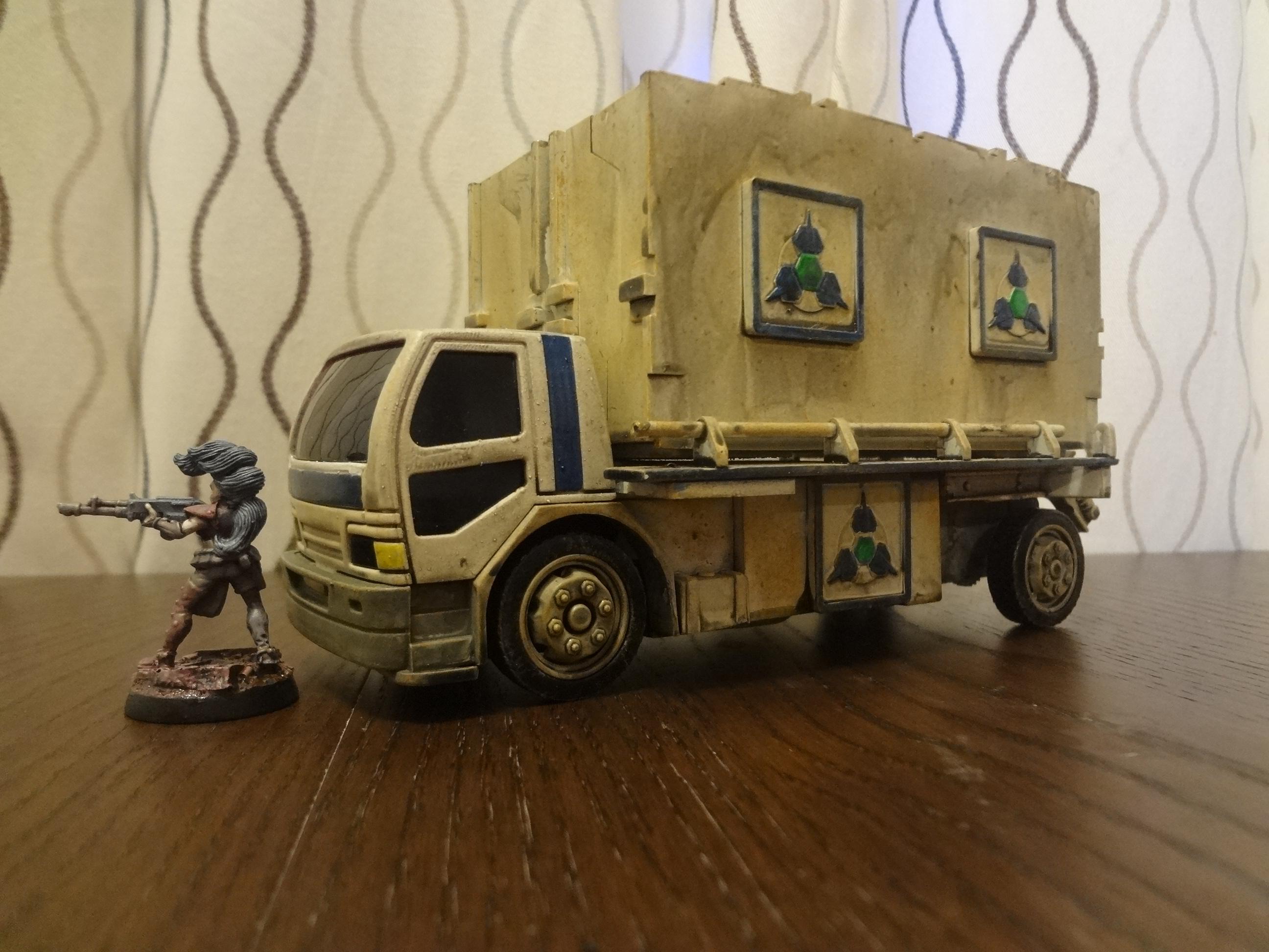 Civilian, Necromunda, Truck