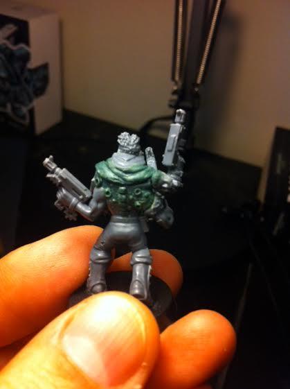 All detailing on this guy was done with a modeling knife. 