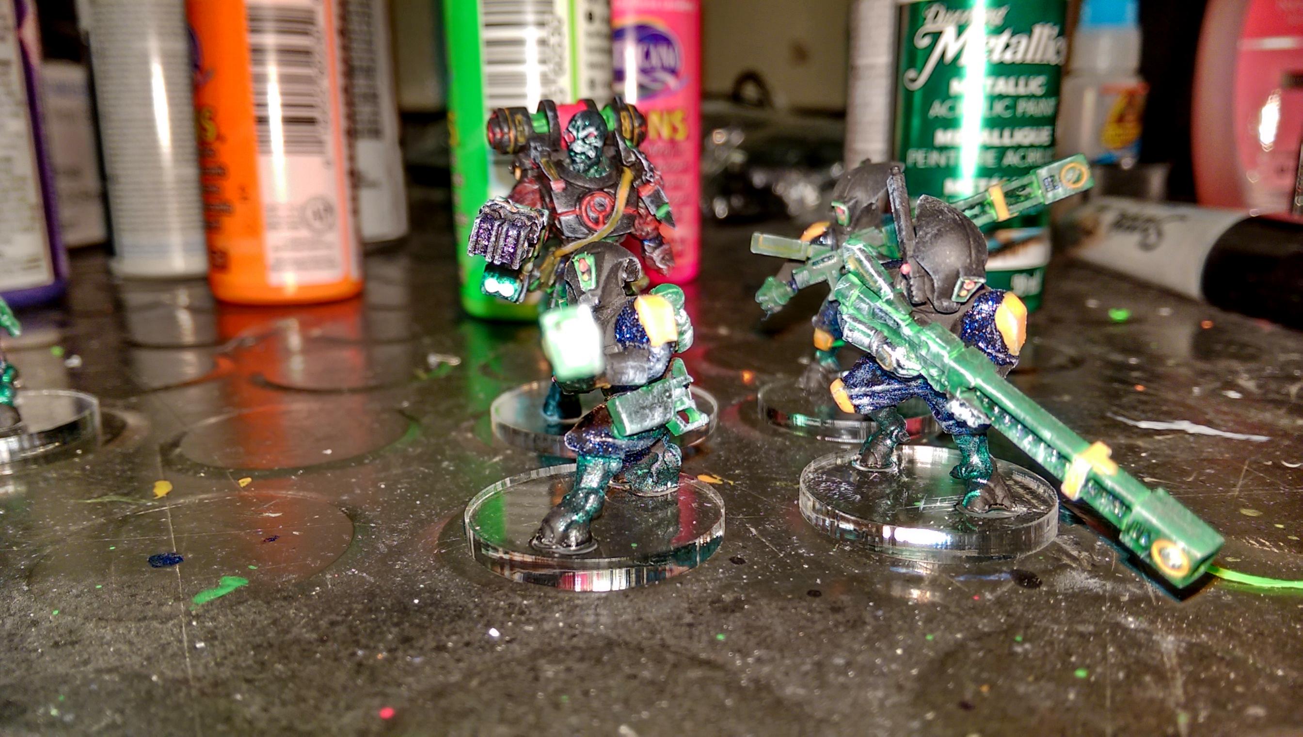 Army, Forge World, Neon, Tau, Tron