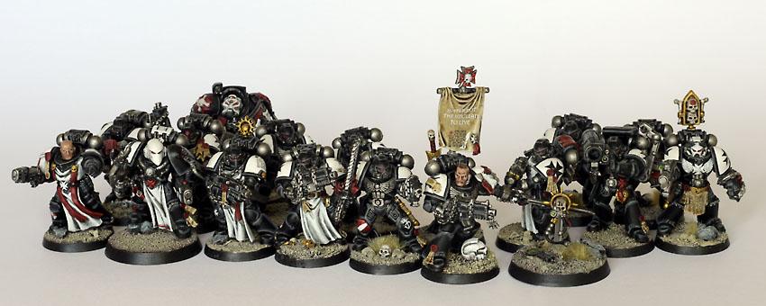 Army, Black Templars, Collection, Crusade, Crusader, Crusader Squad, Sergeant, Space Marines, Sword Brother, Tactical Squad, Terminator Armor