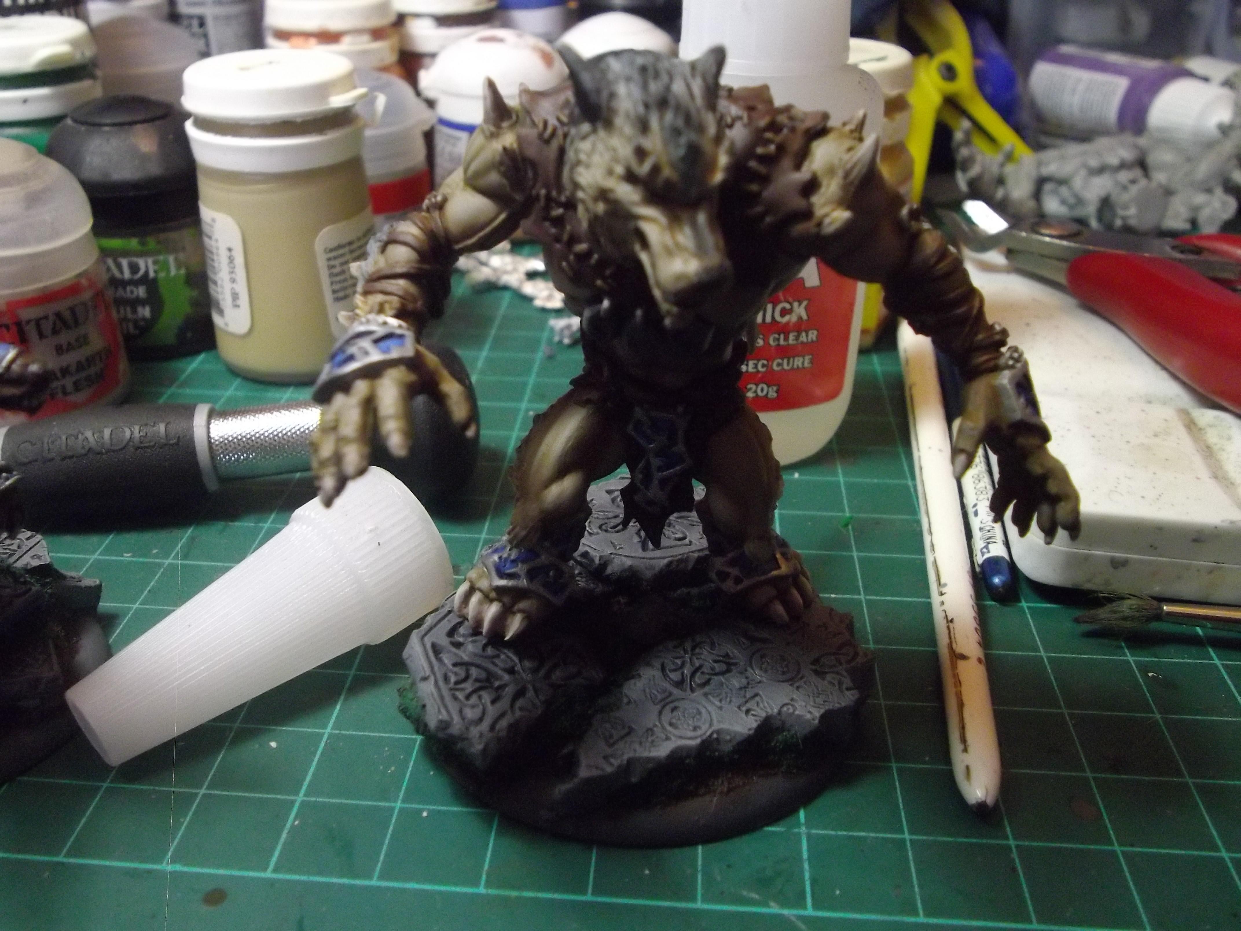 feral on the base