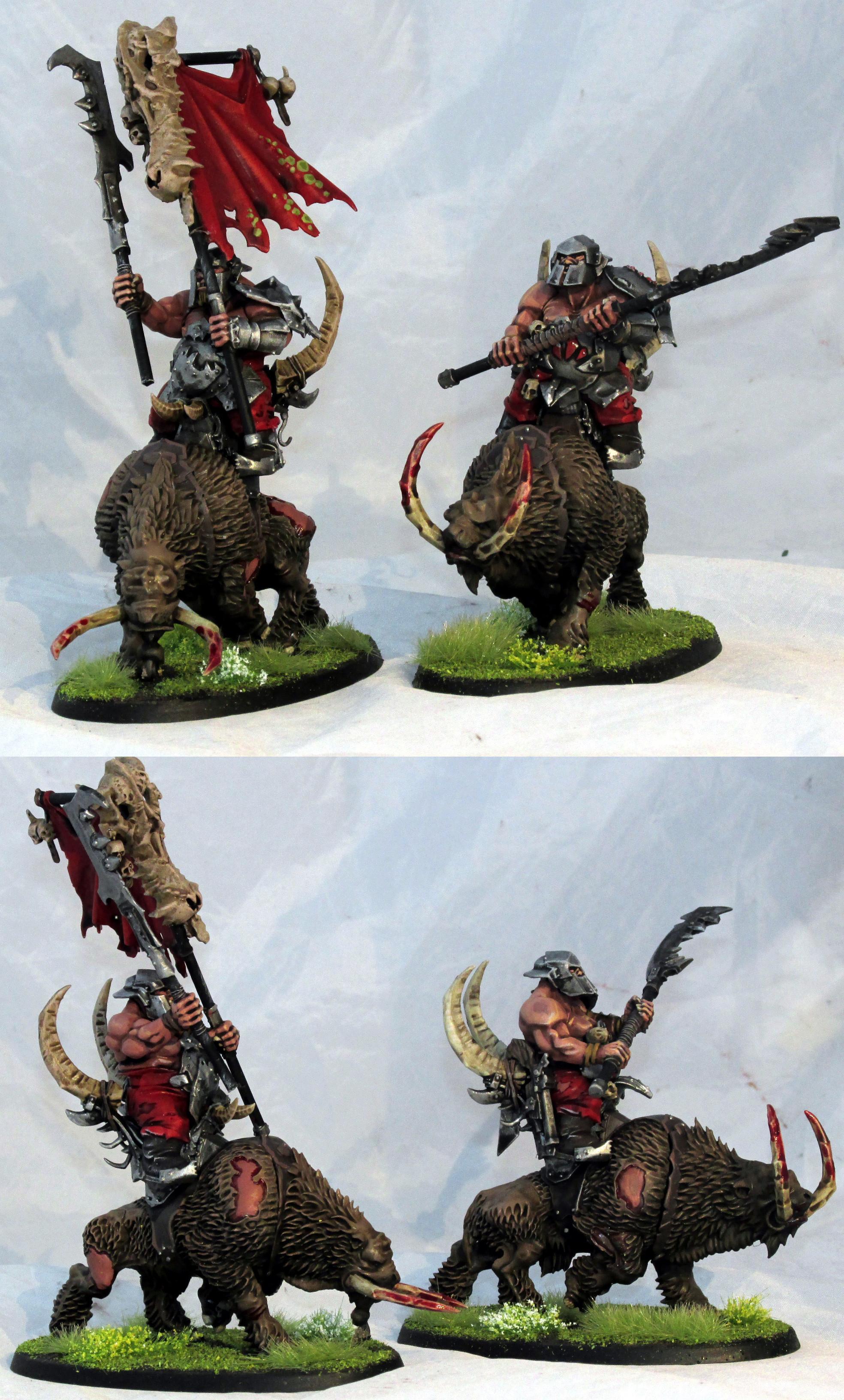 Ogre Mournfang Cavalry