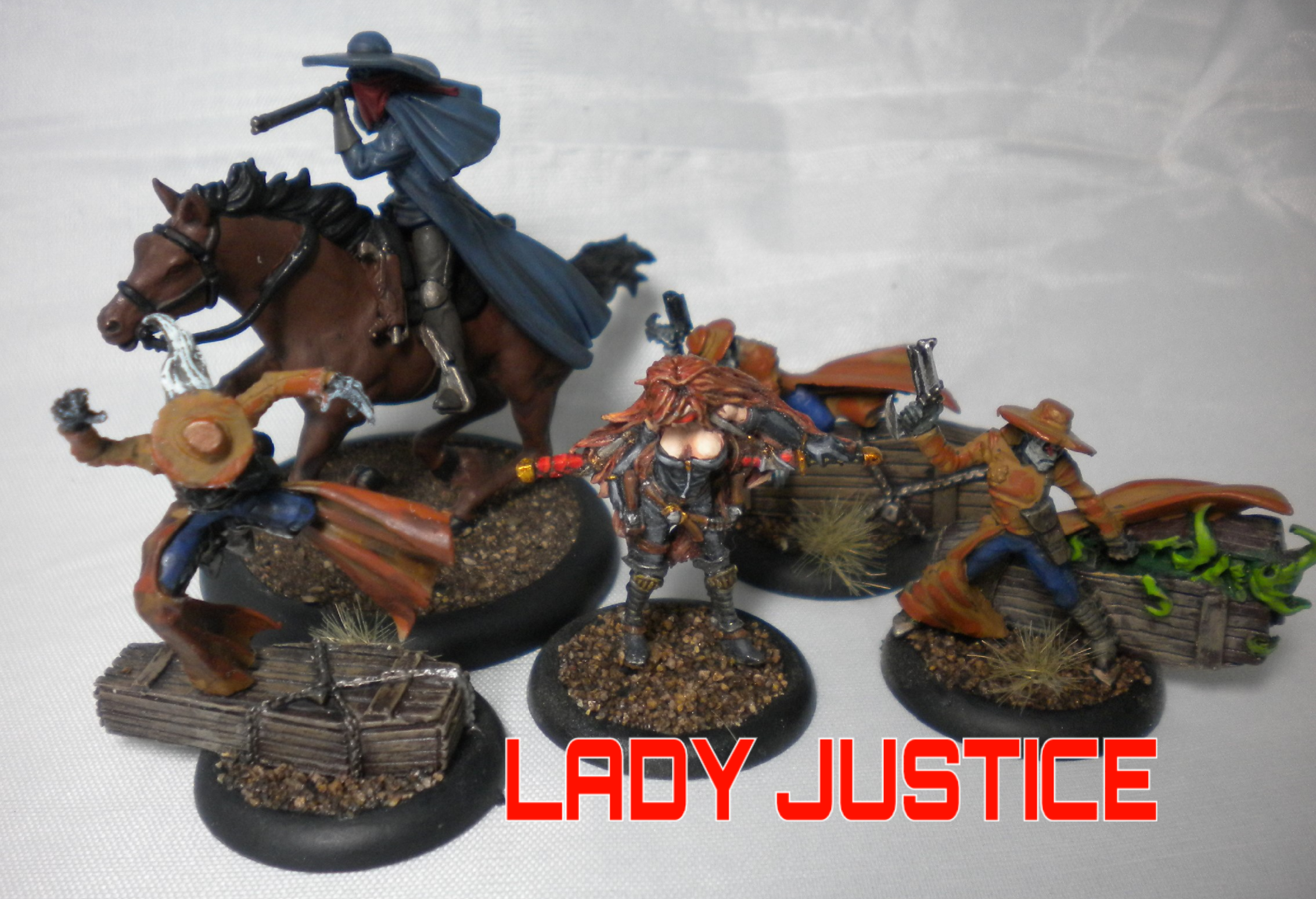 Crews, Guild, Lady Justice, Malifaux, Marshall