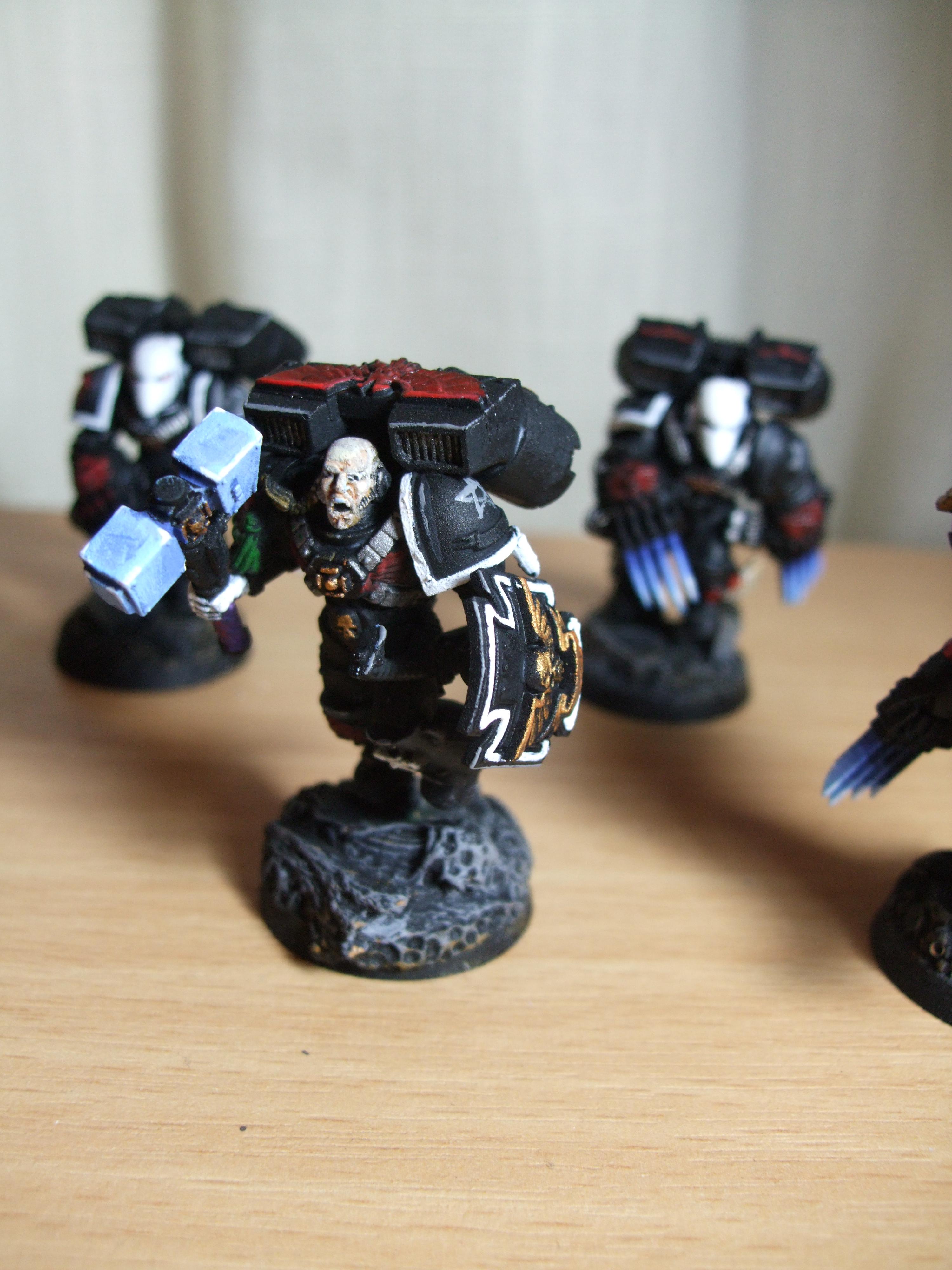 Assault Marines, Jump Pack, Space Marines, Urban Base, Vanguard Veterans, Warhammer 40,000